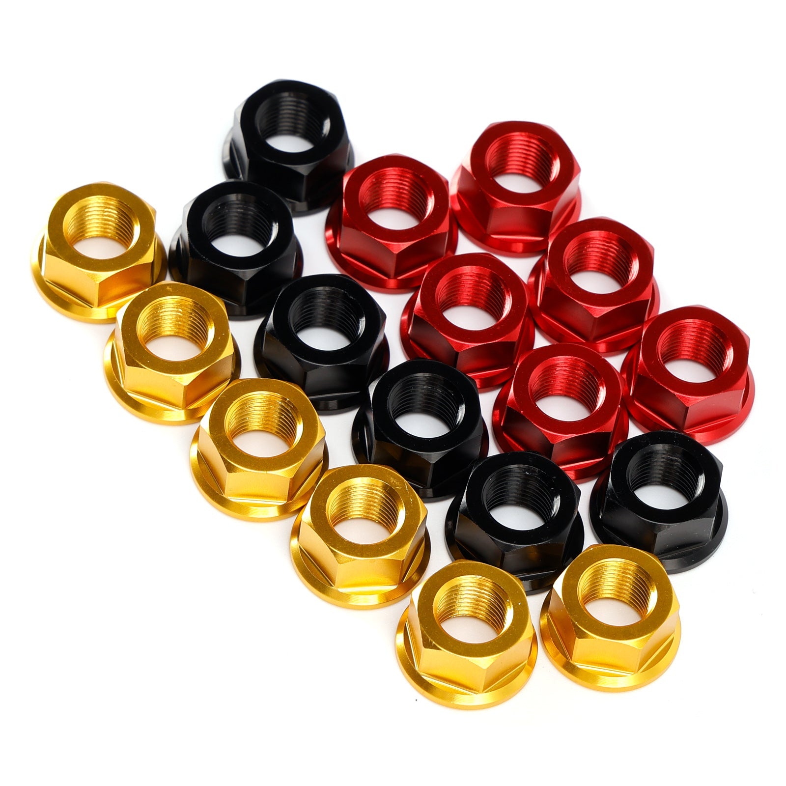 6 achterste gevelmoeren M10 x 1 mm voor Ducati Panigale V2 V4 V4S 1199 1299 12-24