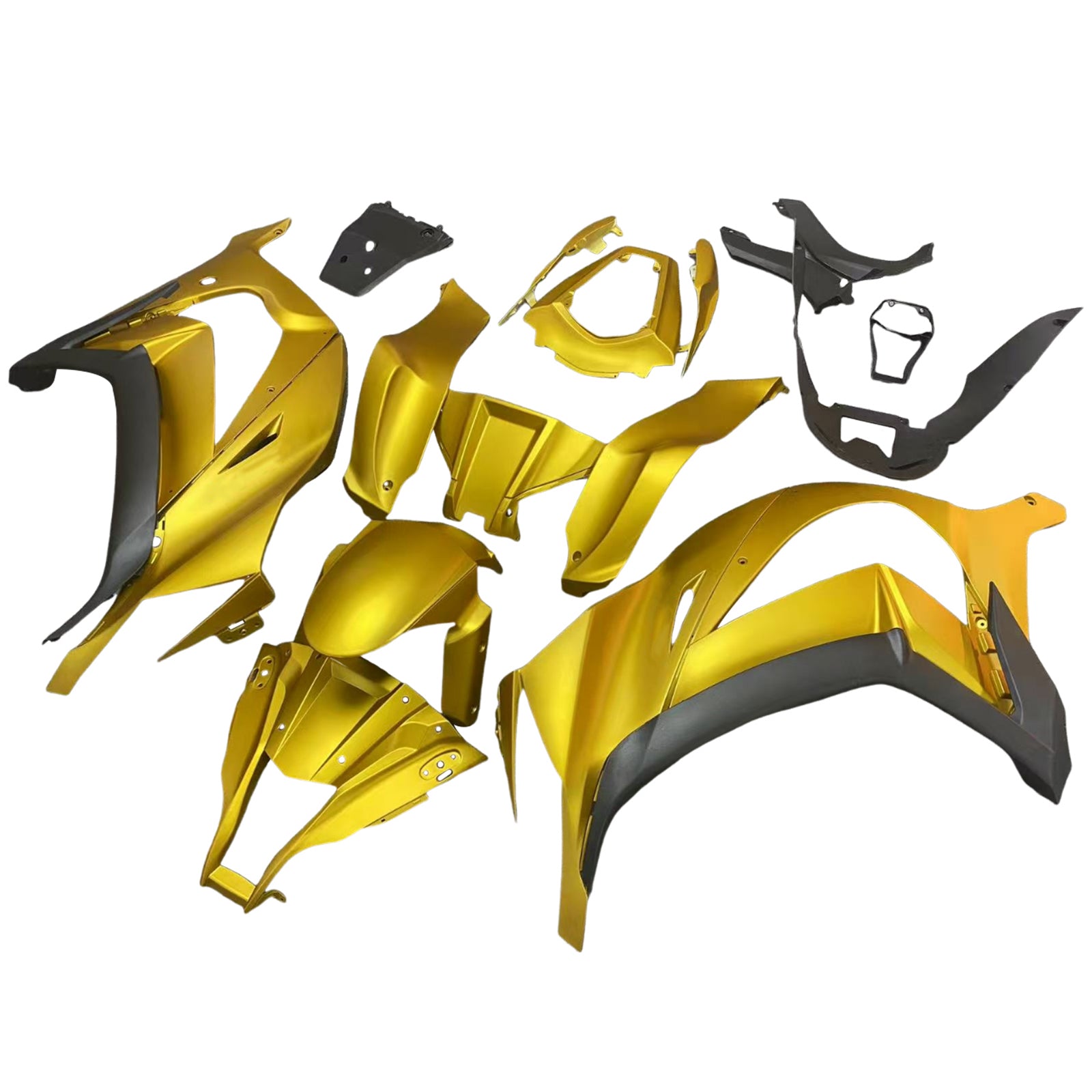 Kit de carénage injecté en plastique ABS pour Kawasaki ZX10R 2011-2015