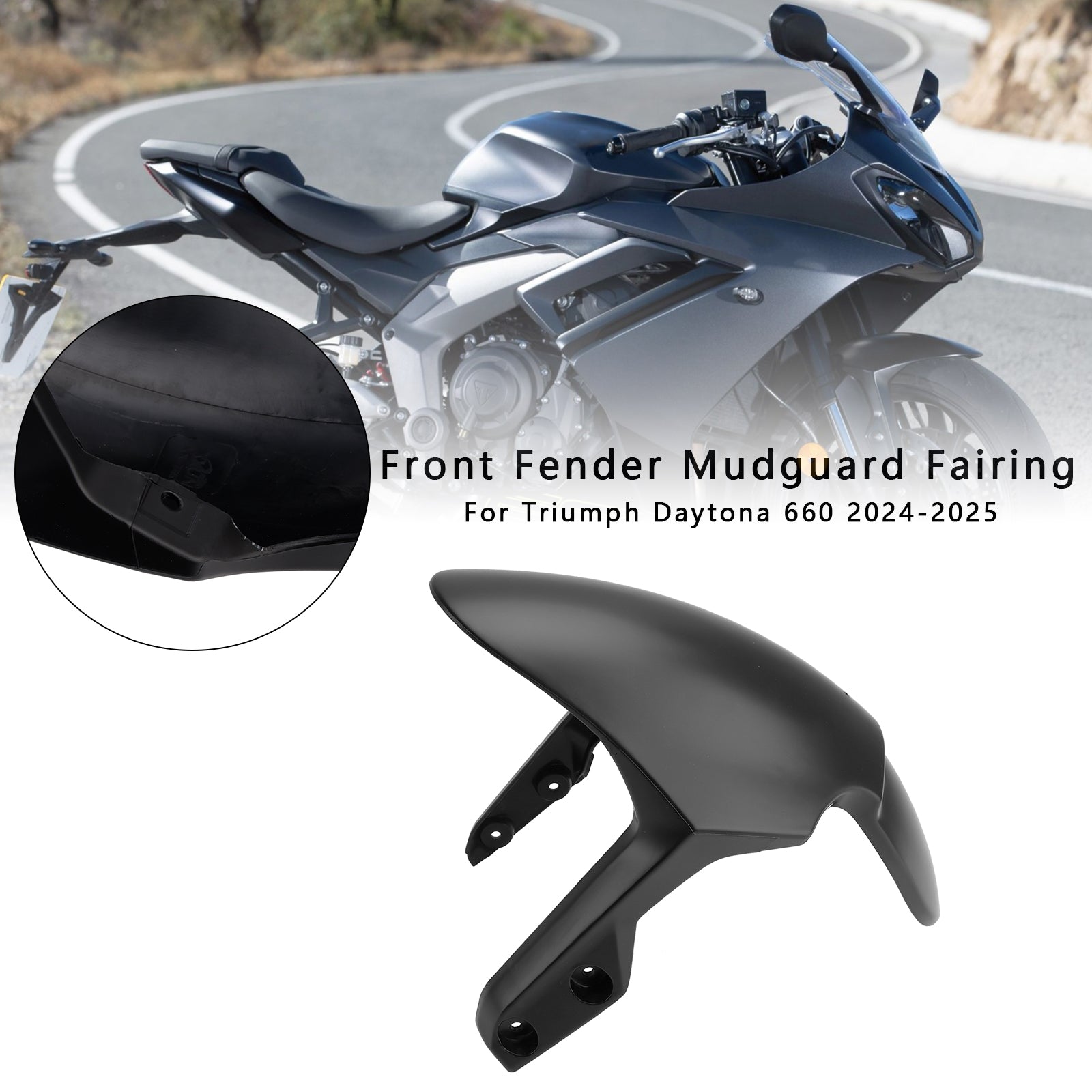 Desde Gareage para Marke pero Daytona 660 2024-2025