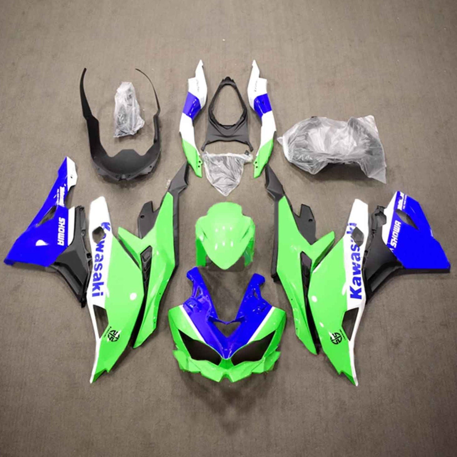 Kit Carenado Inyección Kawasaki Ninja ZX-25R ZX-4R ZX-4RR 2019-2024