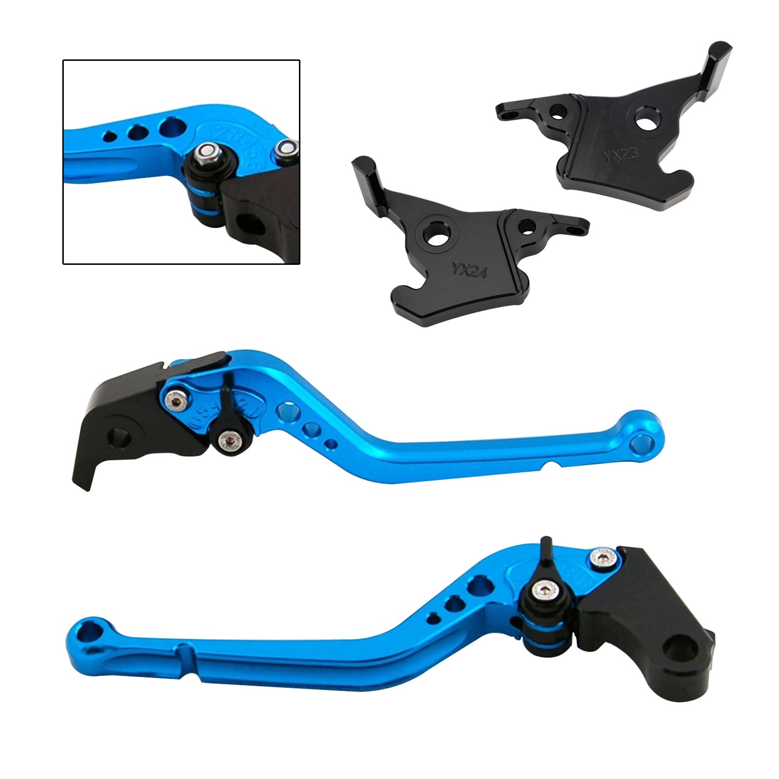 Levier d'embrayage et de frein long pour YAMAHA XMAX 300 (2023-2025)