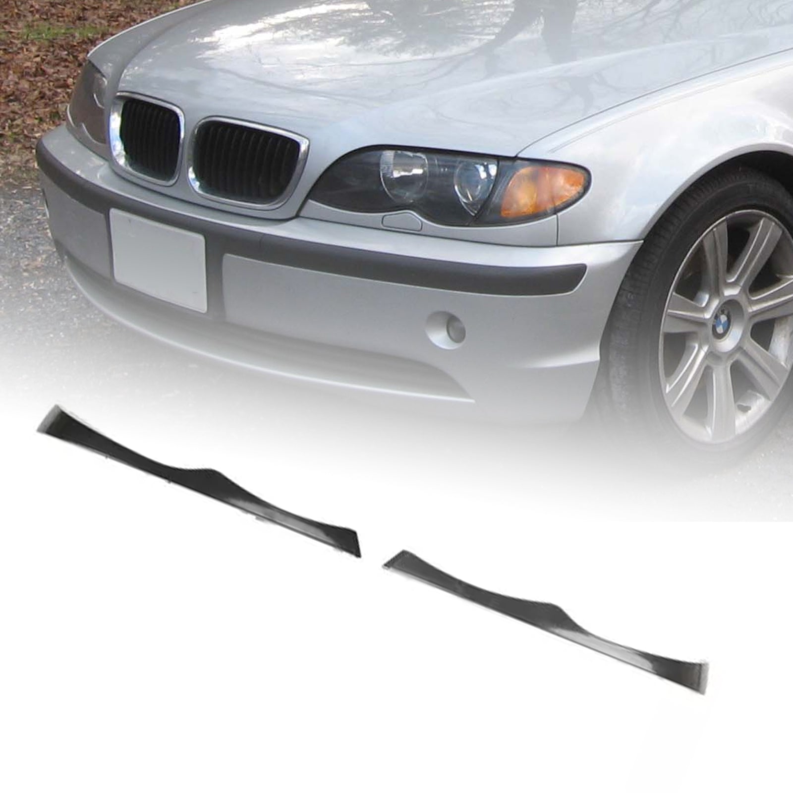 2 Zgornji zaščitni trakovi za BMW E46 330i, 330xi, 325i, 325xi (2002-2005)