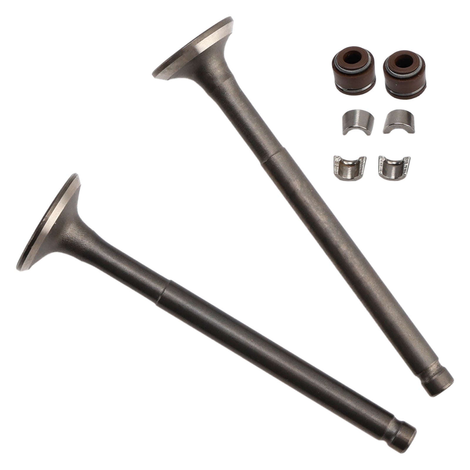 Kit de soupapes d'admission et d'échappement 69 mm pour cyclomoteur GY6 139QMB 50cc 80cc Sunl Baja Taotao