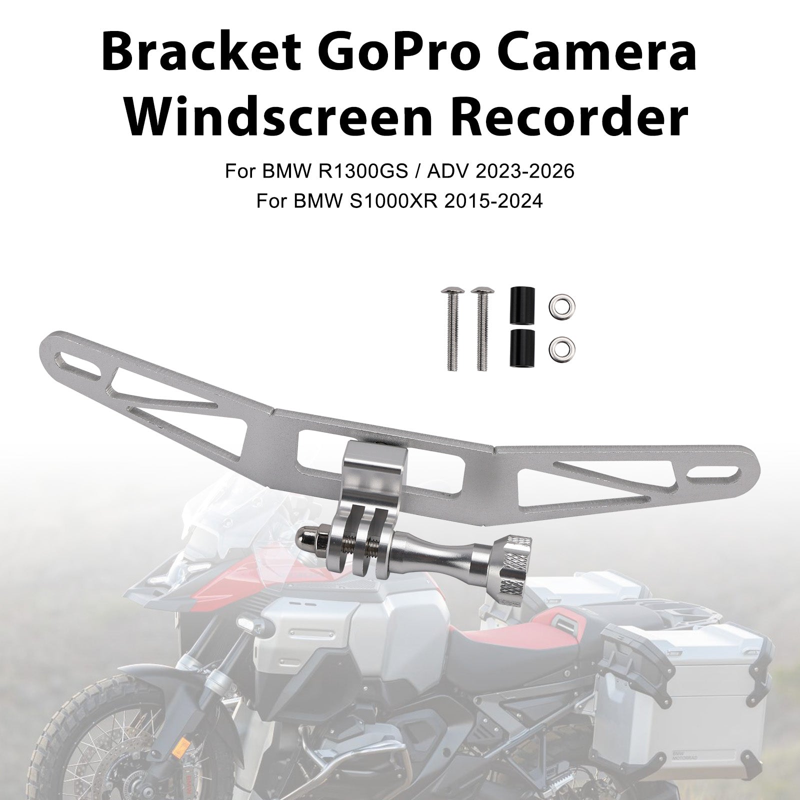 GoPro Camerahouder voor BMW R1300GS S1000XR F900XR F850GS Voorruit