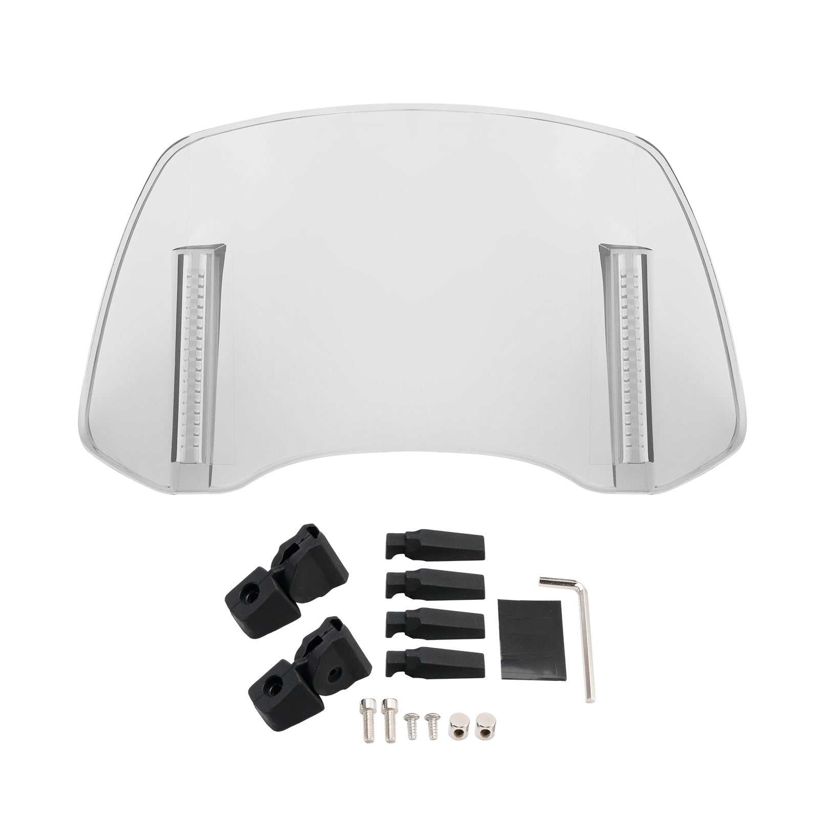 Univerzalni nastavljiv podaljšek deflektorja za vetrovnico na posnetek na vetrobranskem steklu