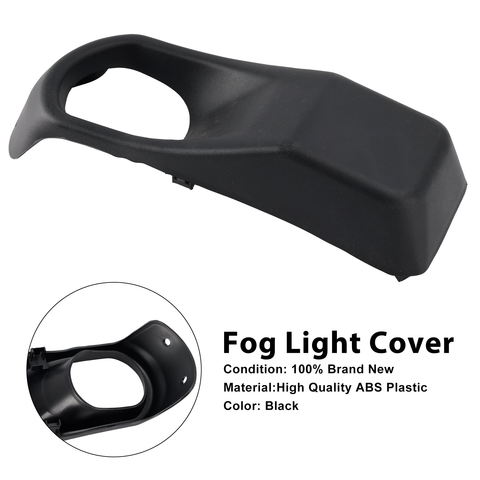 Garniture de feu antibrouillard gauche pour Wrangler JL Gladiator 2018-2025 J68295559AA