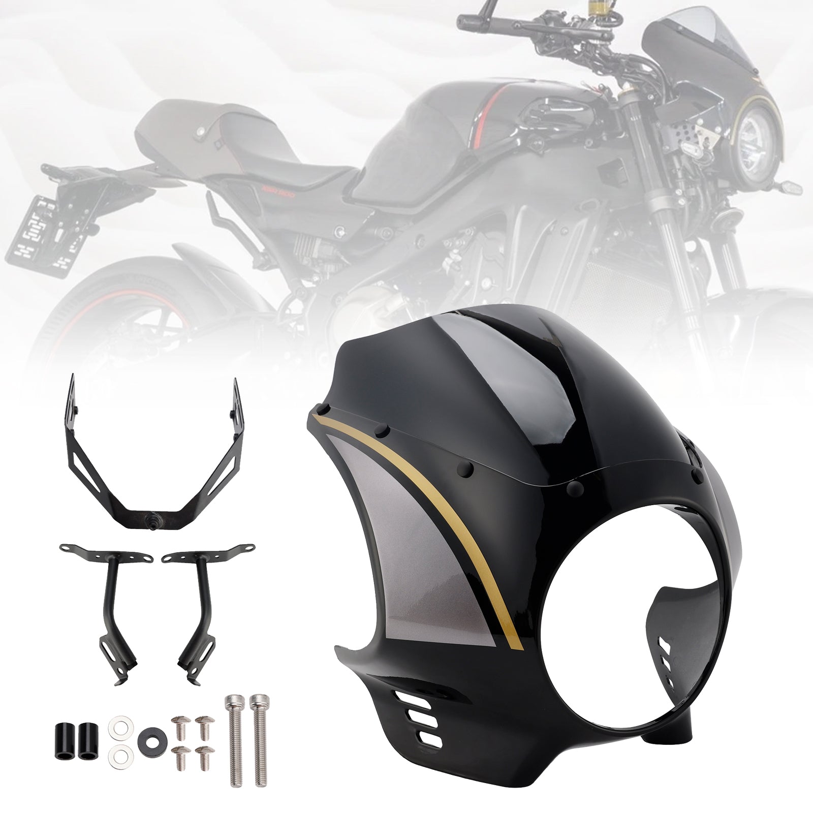 Parabrisas y carenado de faro para Yamaha XSR900 (2022-2025)