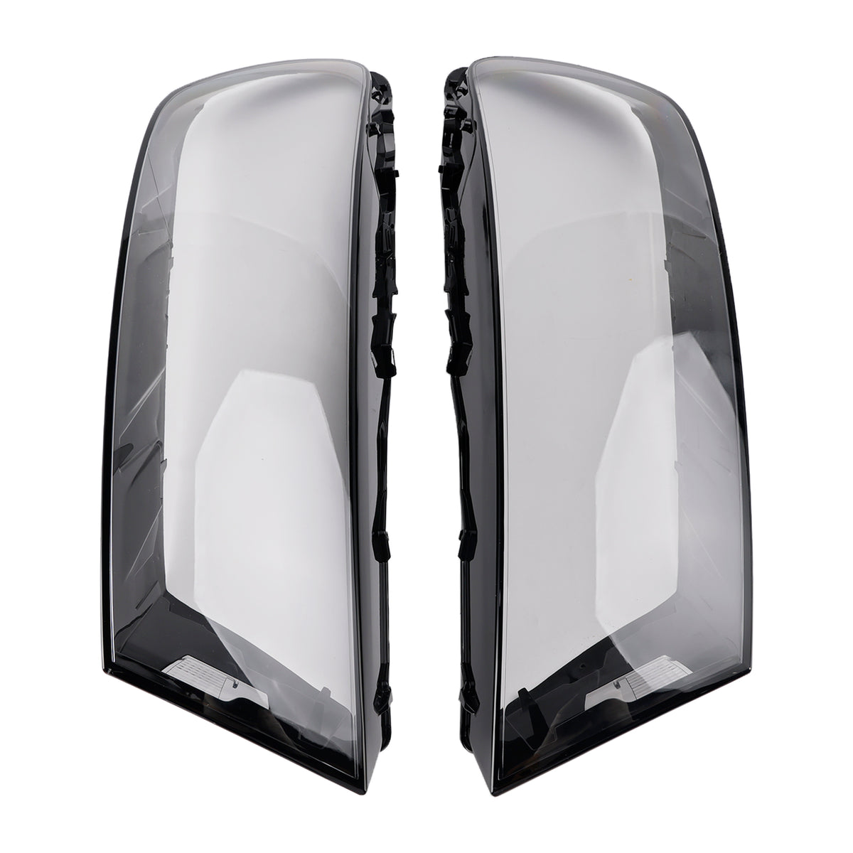 Paire Couvercle Verre Projecteur Auto LH+RH Coque Colle Pour Audi Q7 2016-2019