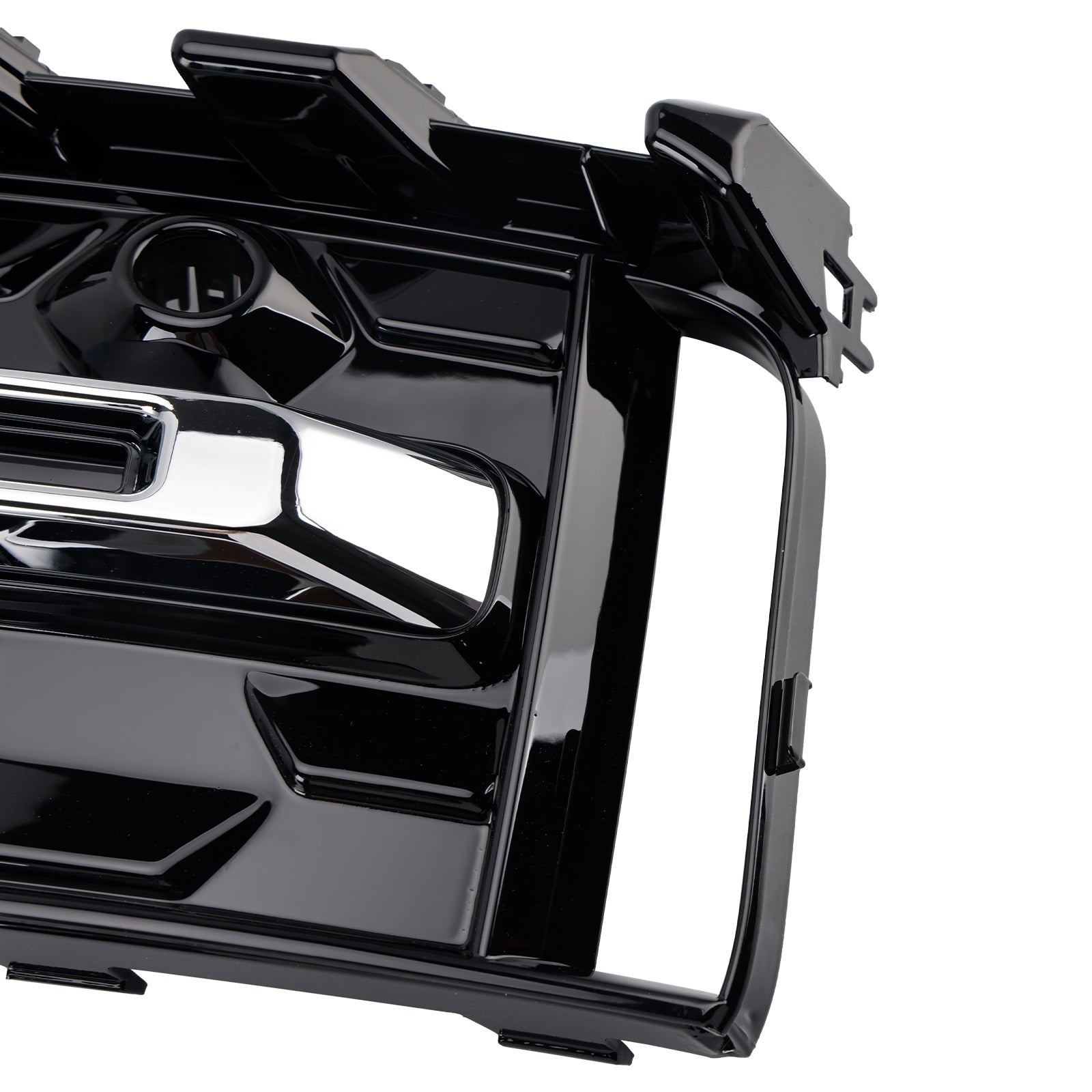 2023+ Audi A6 C8PA S-Line S6 2 pièces pare-chocs avant antibrouillard calandre garniture noir chrome