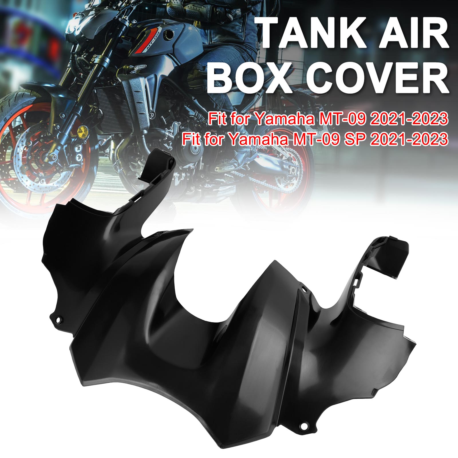 Carénage de couvercle de boîte à air de réservoir avant non peint pour Yamaha MT-09 / MT-09 SP 2021-2023