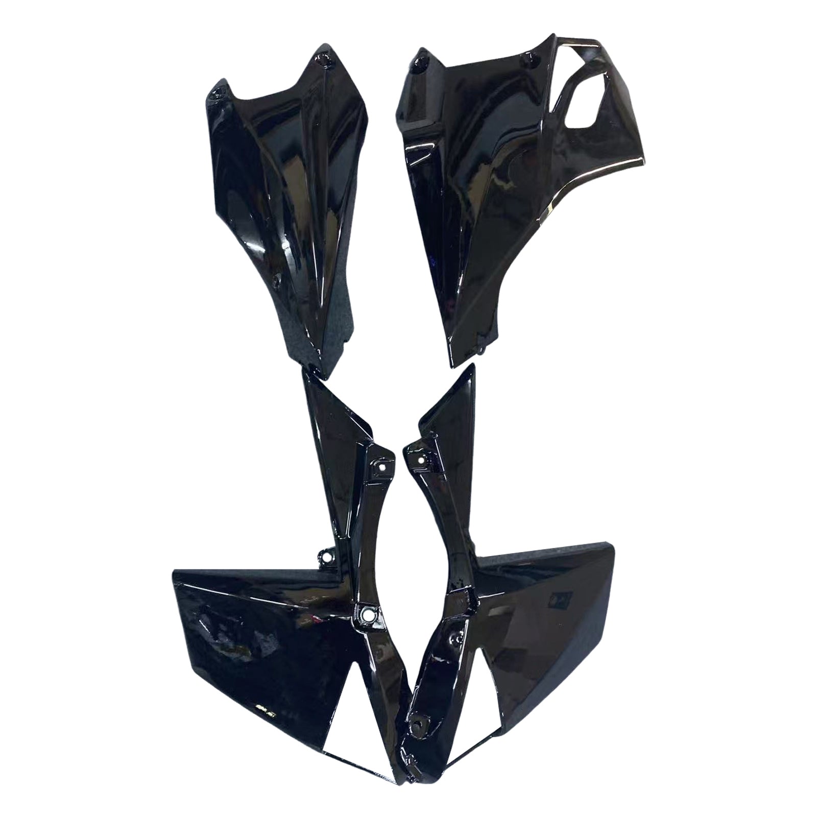 Kit de carénage en plastique ABS injecté compatible avec Kawasaki Z1000 2010-2013
