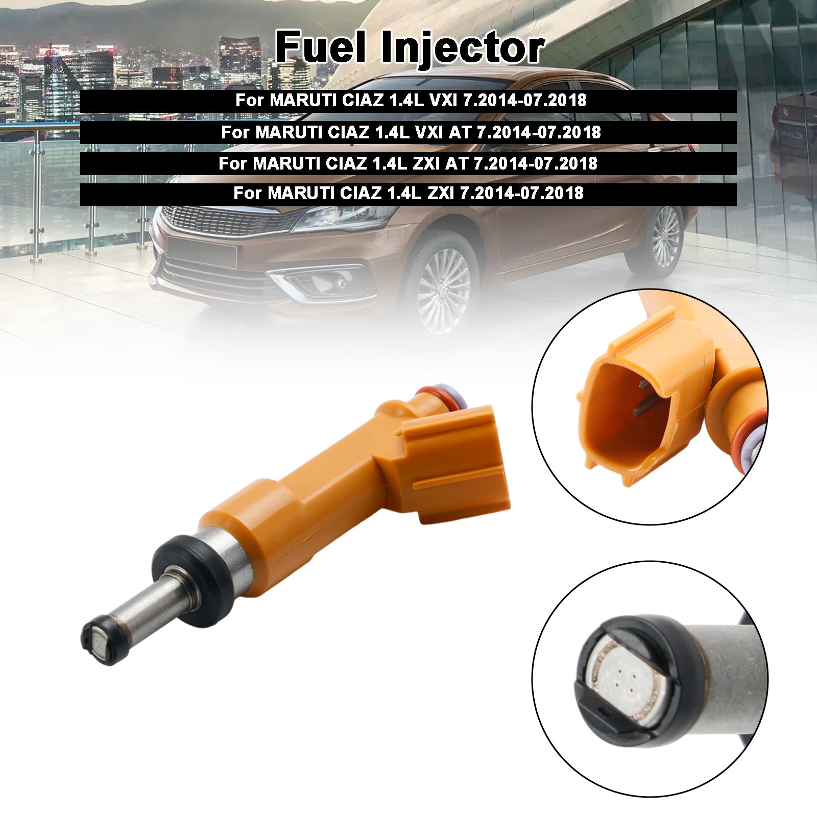 1 injecteur de carburant 15710M83P00 pour MARUTI CIAZ 1,4 L ERTIGA SWIFT DZIRE