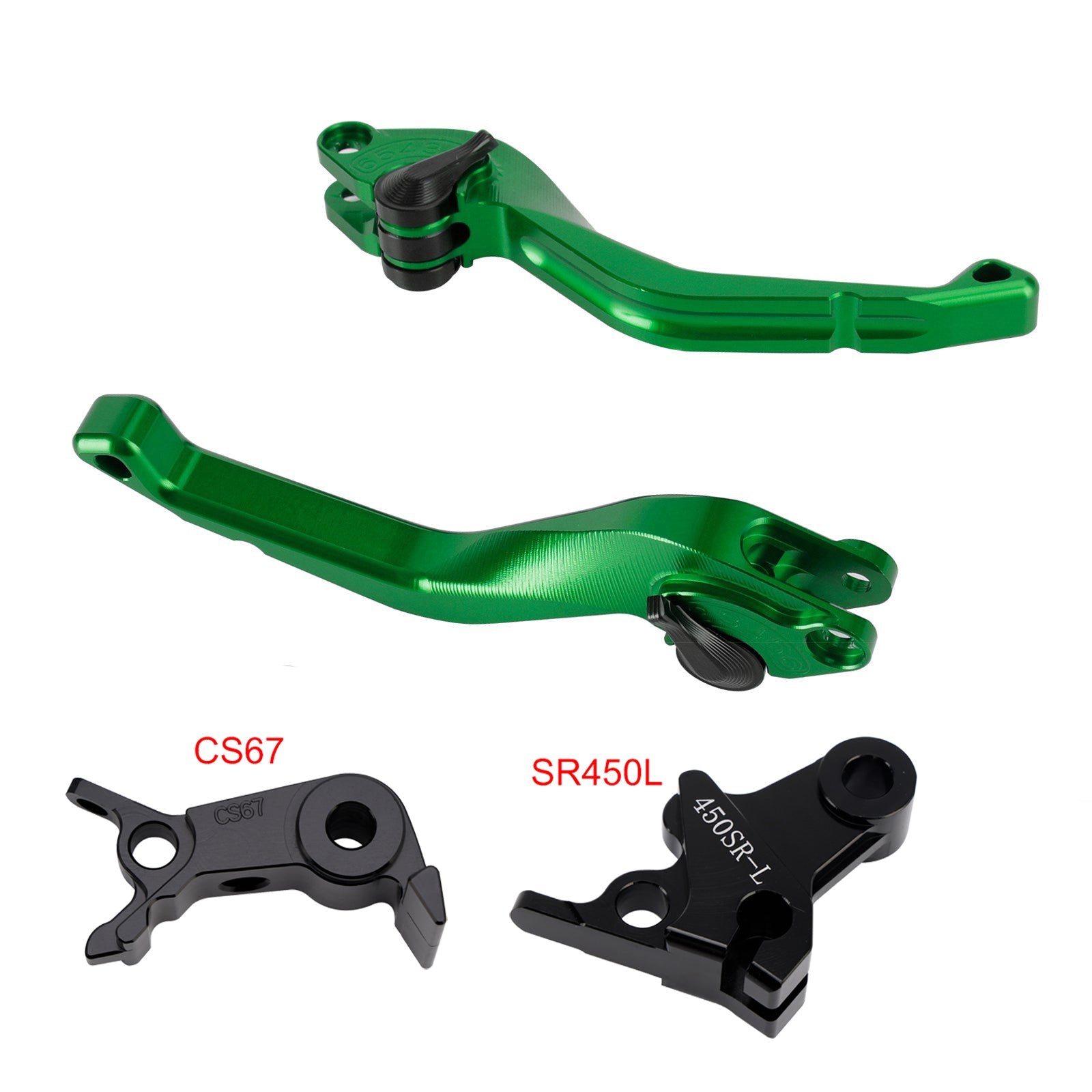 Levier de frein et d'embrayage court CNC compatible avec VOGE DS900X 900DSX 2024-2026