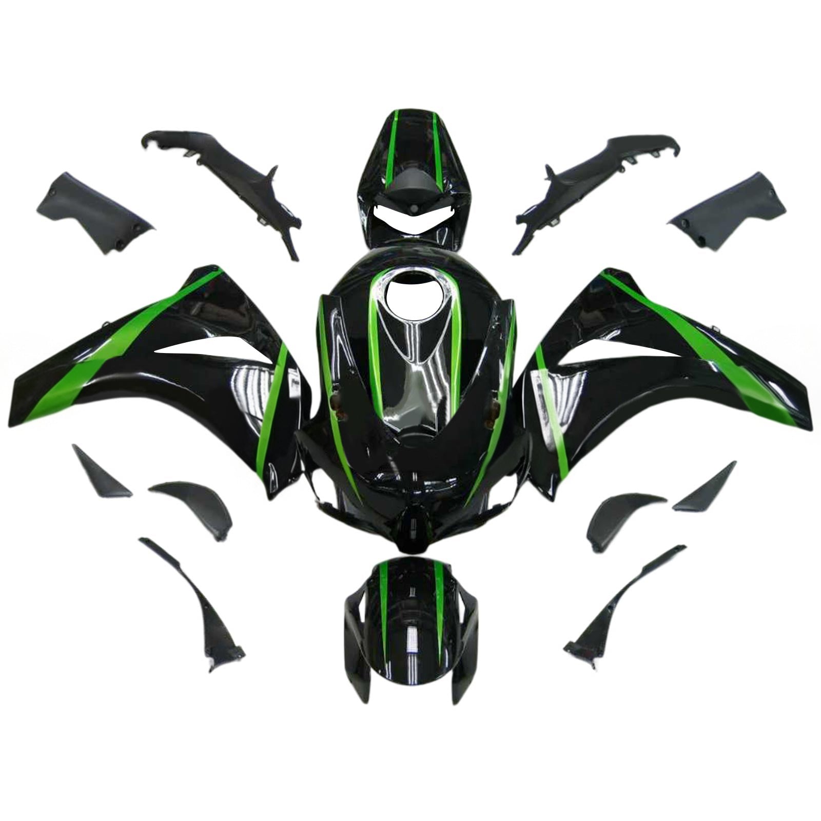 Kit de carénage injecté en plastique ABS pour Honda CBR1000RR 2008-2011
