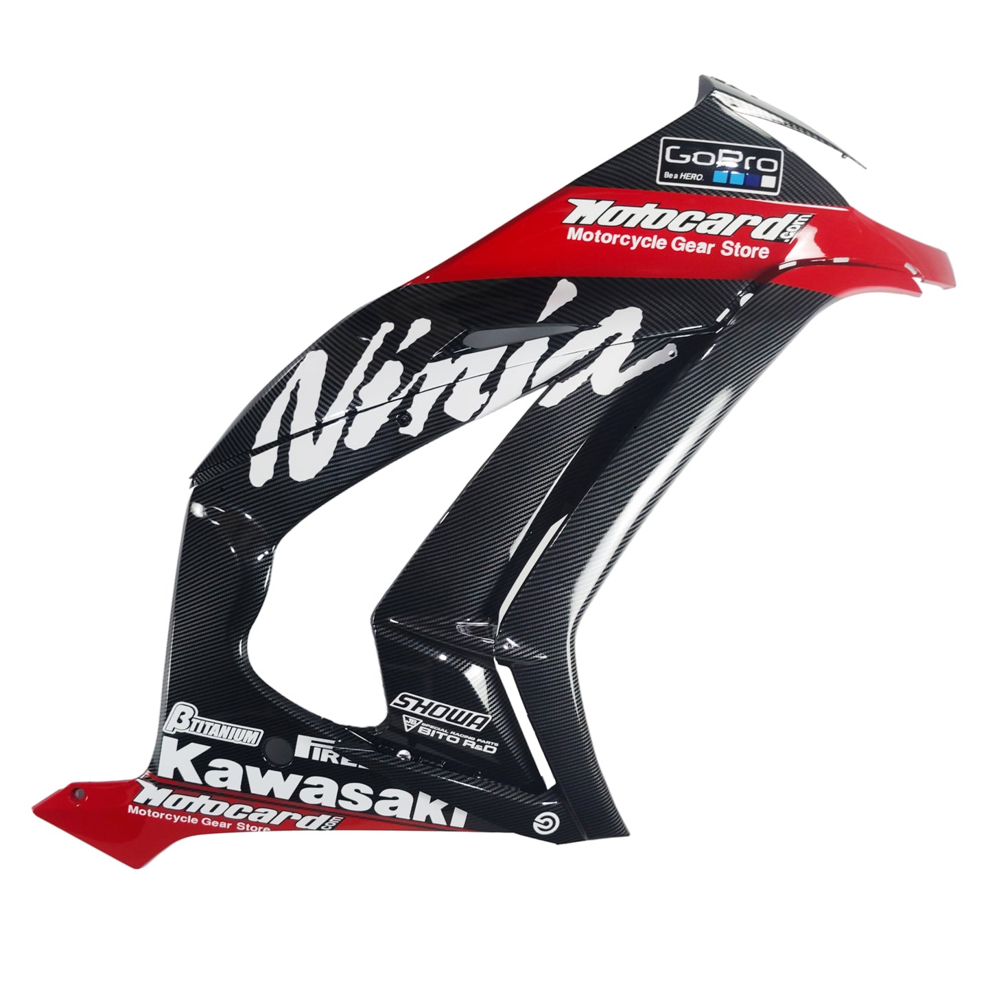 Kawasaki ZX10R 2011-2015 Kattesarja - Ruiskutettu ABS - Puskurit, Jäähdyttimen suojukset & sivusuojat