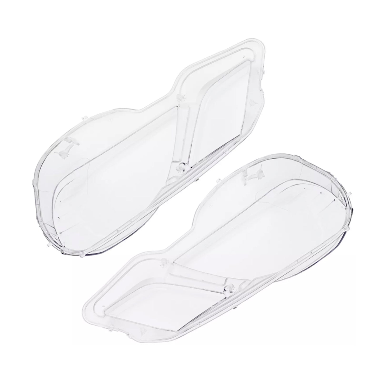 Lot de 2 caches transparents pour phares avant Mercedes Benz Classe E W212 2009-2014 A2128209661