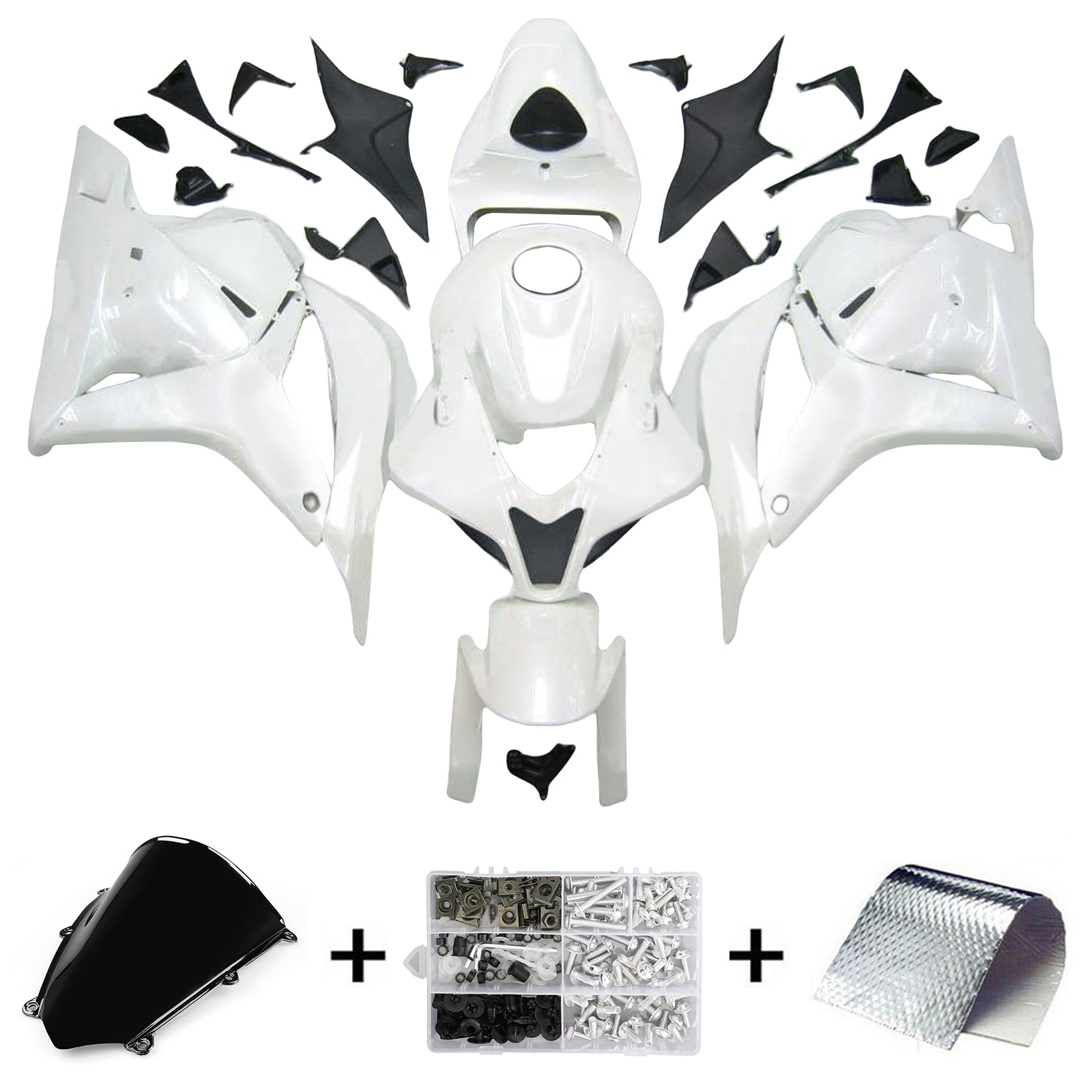 Kit de carénage à injection en plastique ABS pour Honda CBR600RR 2009-2012 F5