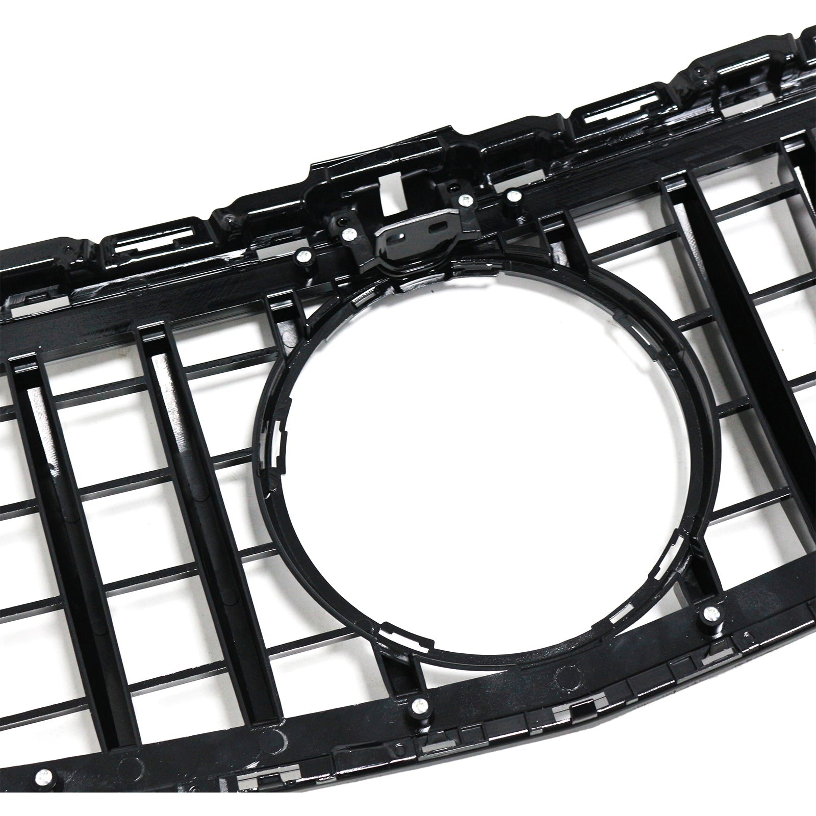 Grille de pare-chocs avant chromée à LED pour Mercedes W205 C250 C300 2015-2021
