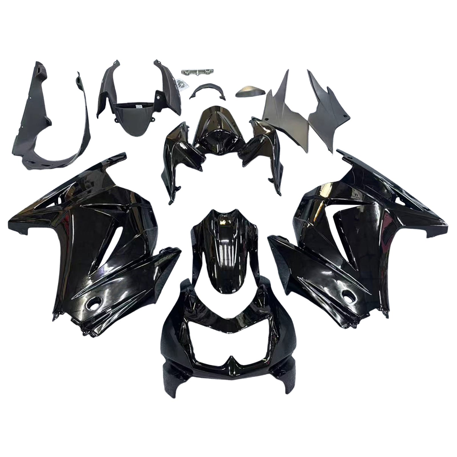 Kit de carénage injecté en plastique ABS pour Kawasaki EX250 Ninja250R 2008-2012