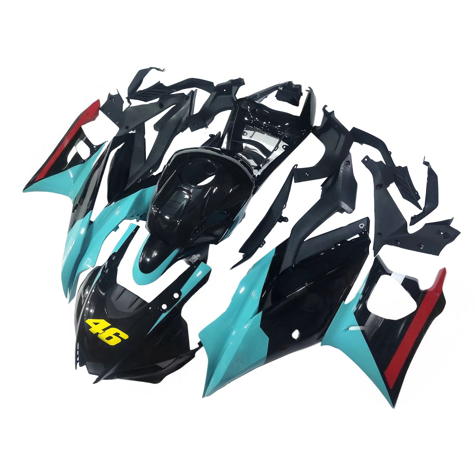 Kit de carénage à injection en plastique ABS pour Yamaha YZF R3 R25 2022-2024