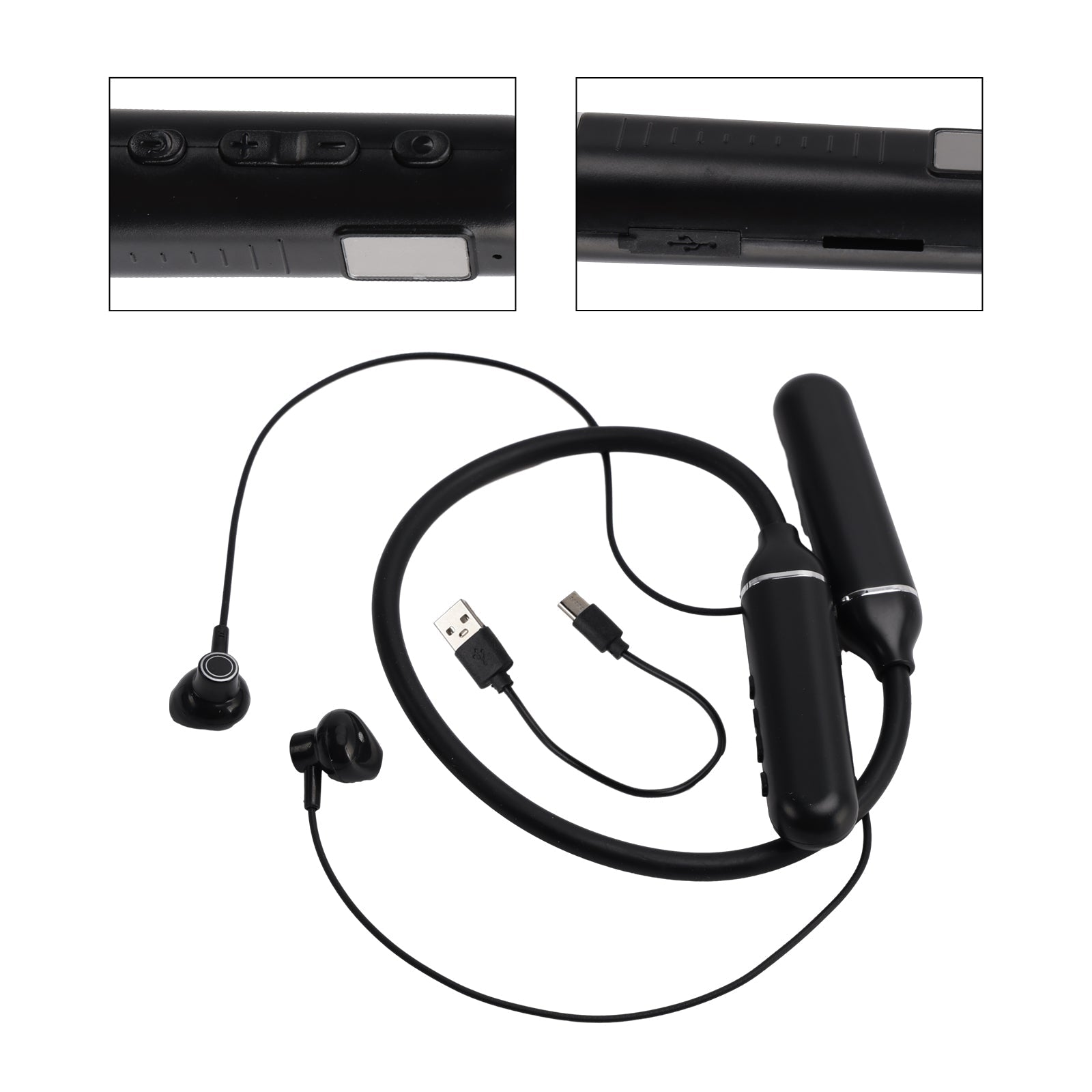 Écouteurs Bluetooth sans fil, résistants et à réduction de bruit, pour téléphone, ordinateur portable, PC et TV.