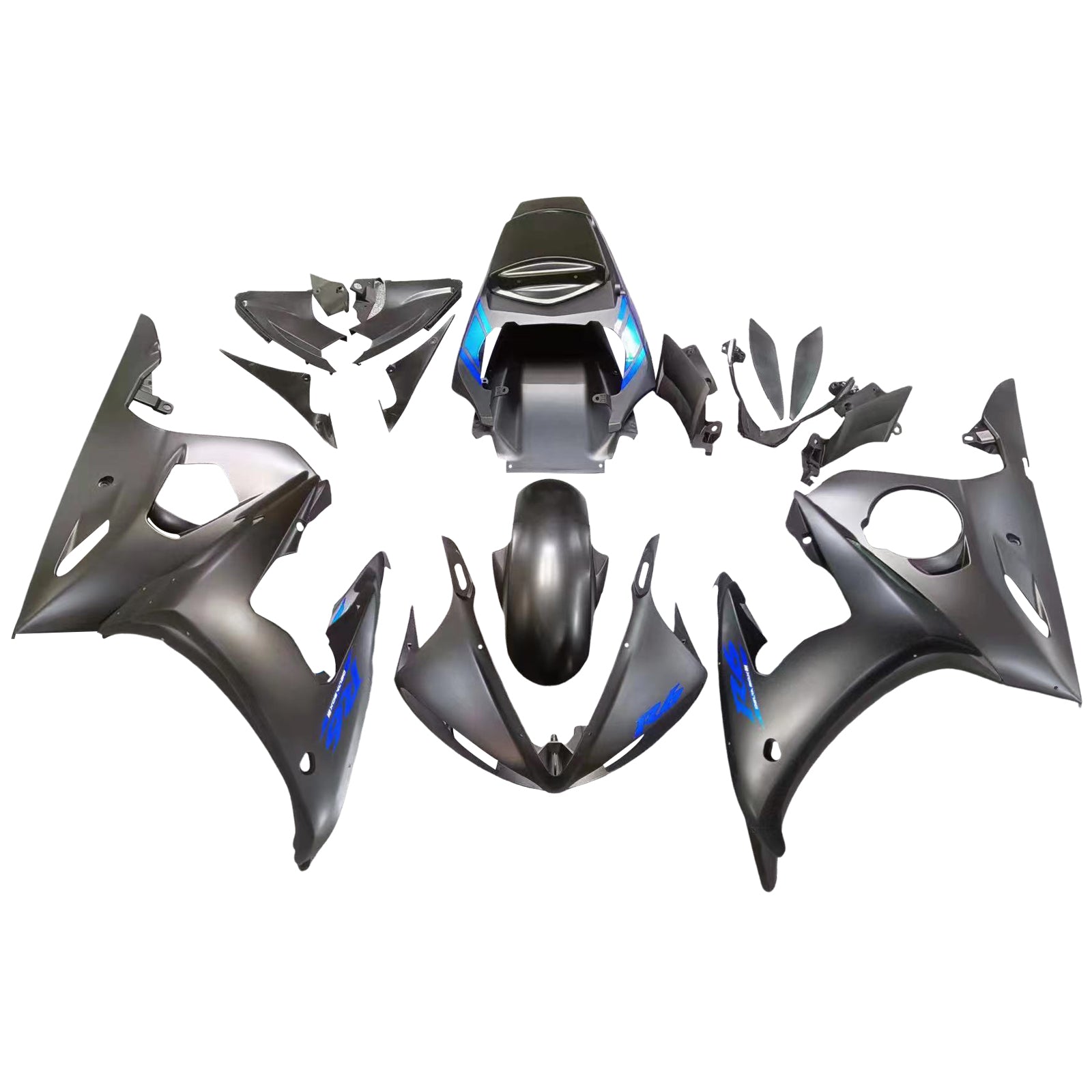 Kit de carénage par , carrosserie en plastique ABS Pour Yamaha YZF-R6 2005