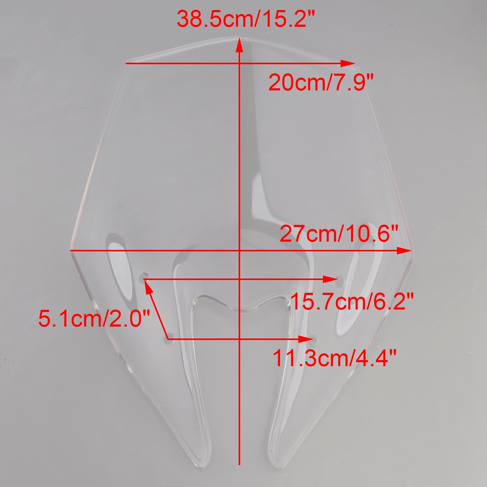 Pare-brise + support pour Kawasaki Z900 2025