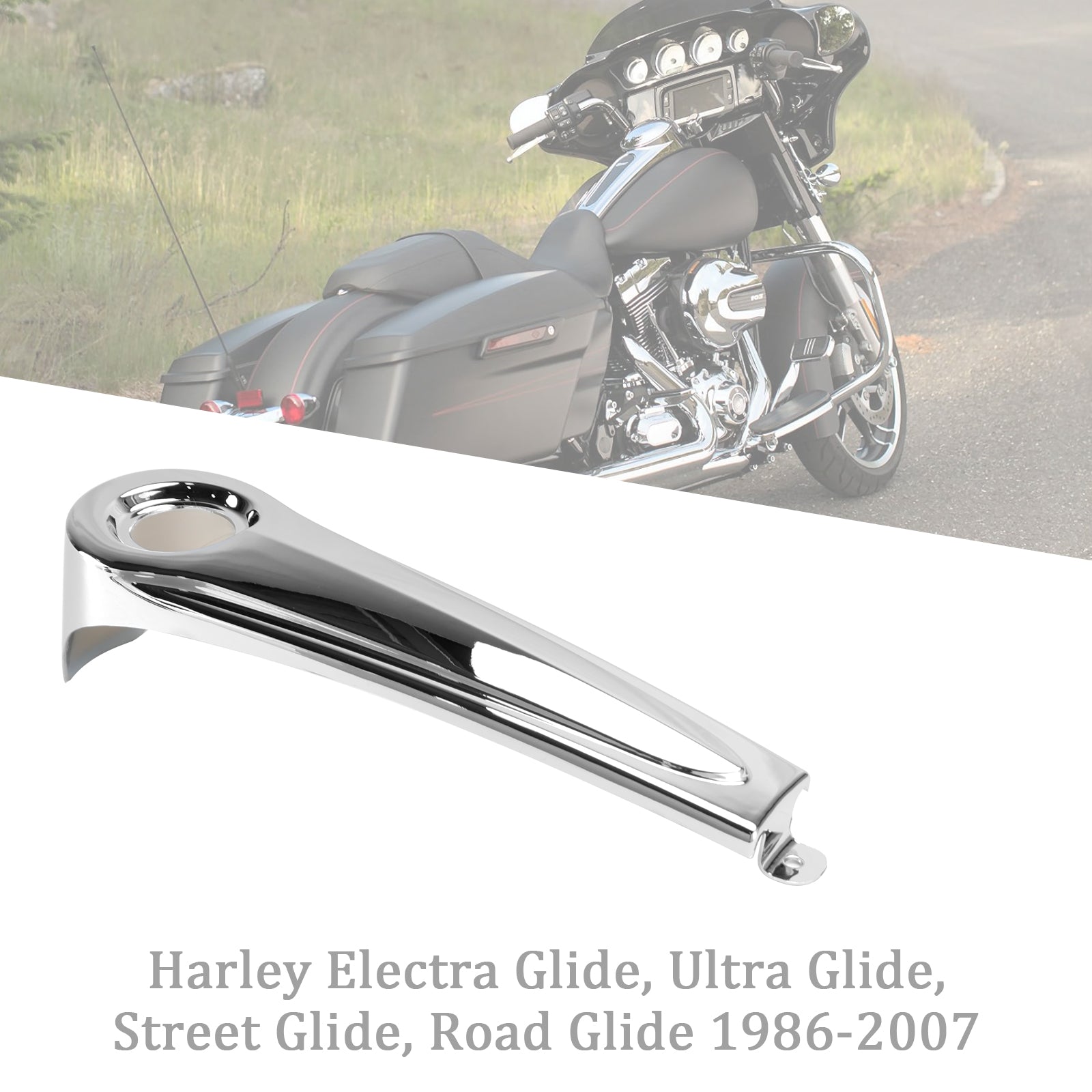 1986-2007 Harley Electra Glide, Ultra Glide, Street Glide, Road Glide Réservoir Cap Cover Panel Carénage