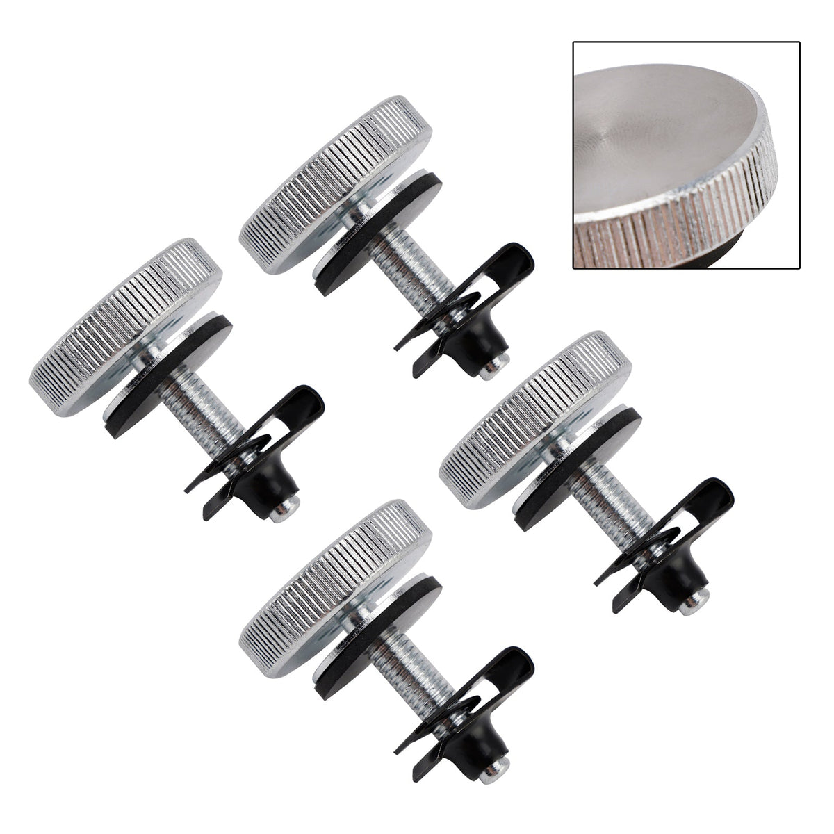 Kit de pernos de seguridad antirrobo de 4 piezas para alforjas Road King Street Road Glide