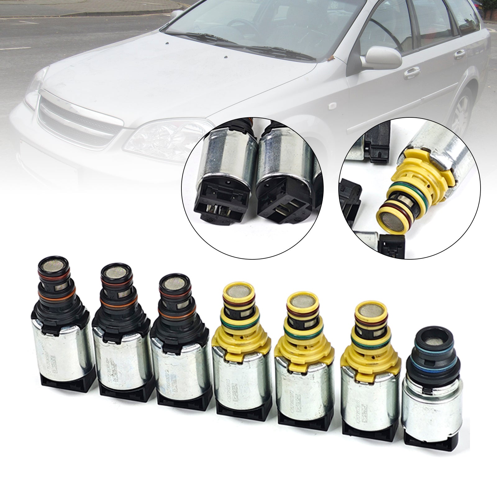 2007-today Chevolt Captiva 6 SP f/AWD L4 2.0L 2.4L V6 3.2L 6T40 6T45 6T30 6T50 Solénoids di cambio trasmissione