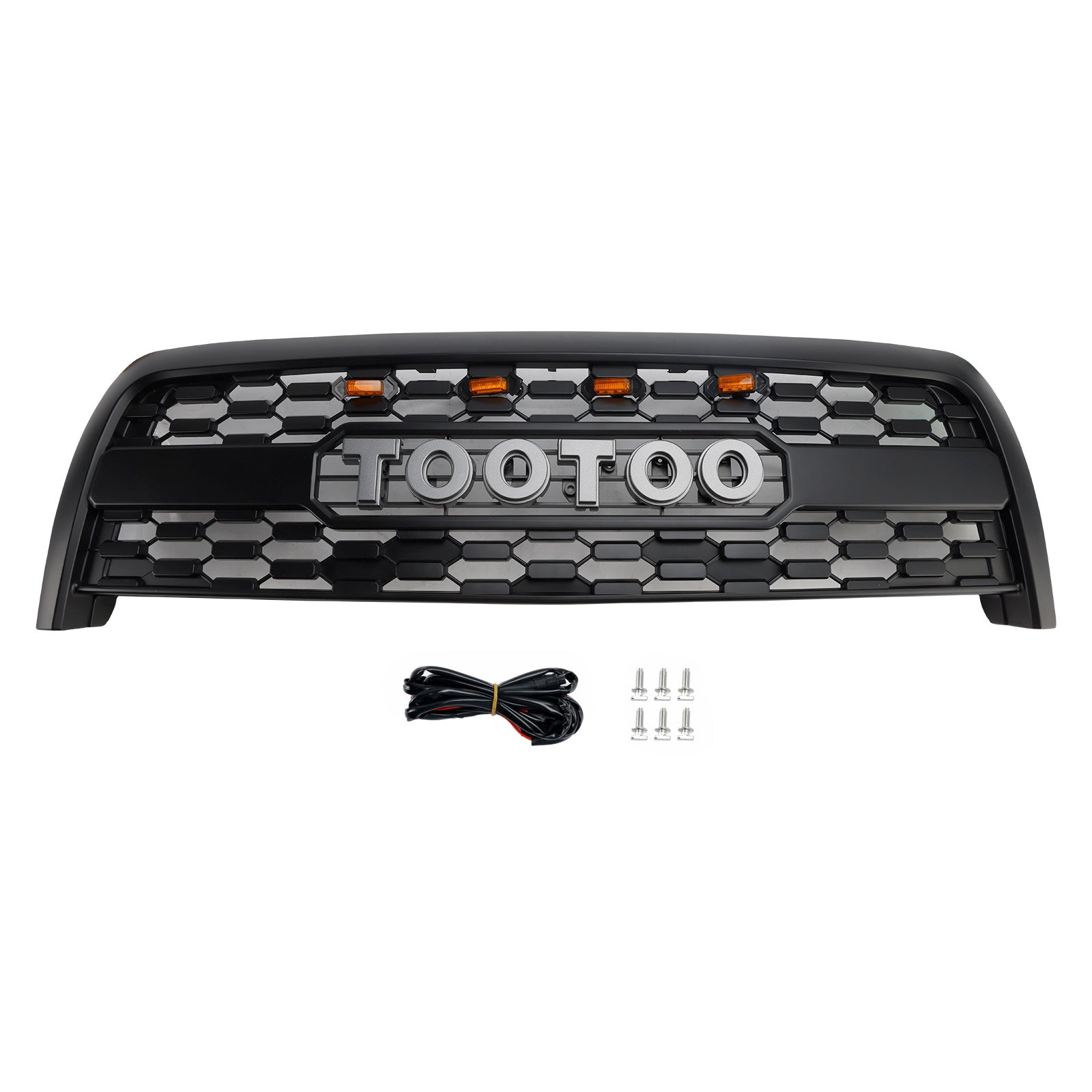 Calandre de pare-chocs avant noir mat clair pour Toyota Tundra 2003-2006
