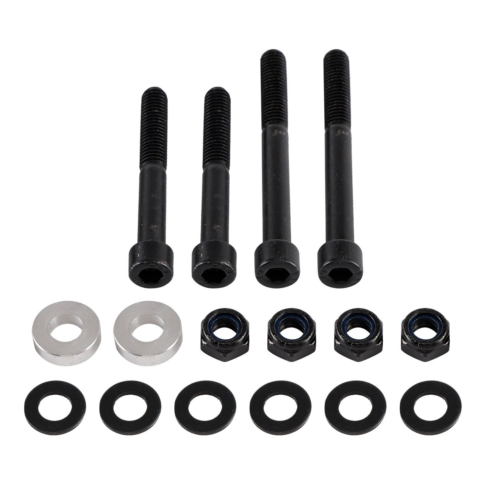 Puška z zadnjim nosilcem 650 2024 2025, tip Tue, črna