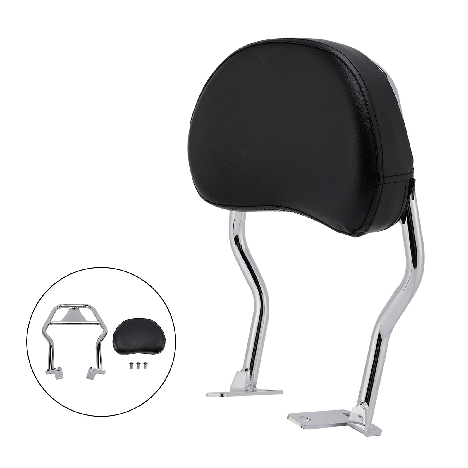 Dossier passager Sissy Bar pour side-car Royal Alloy GP250 (à partir de 2023)