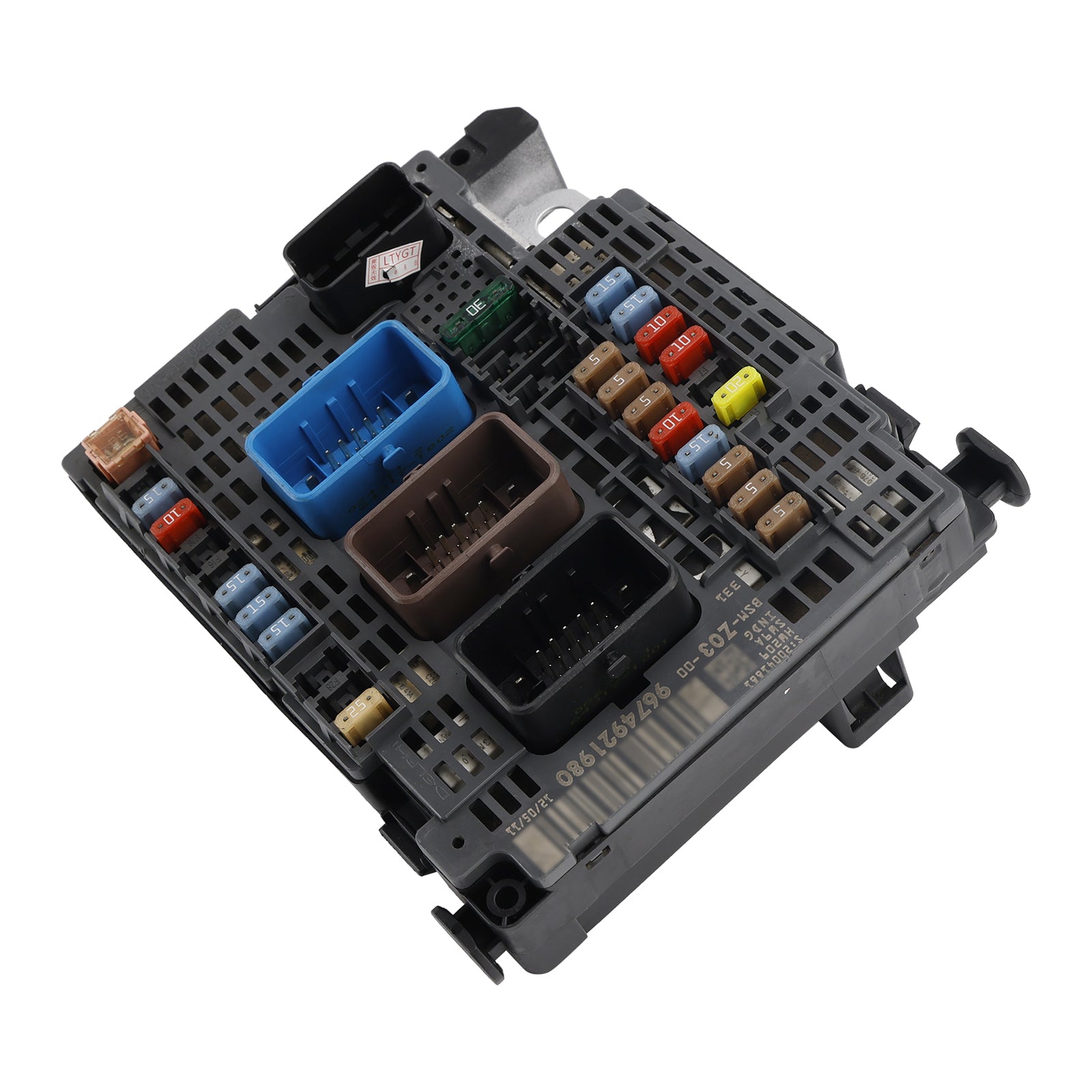 Boîtier de fusibles pour unité de commande BSM du moteur Peugeot 508 Citroën 6500KH 9674921980 Z03