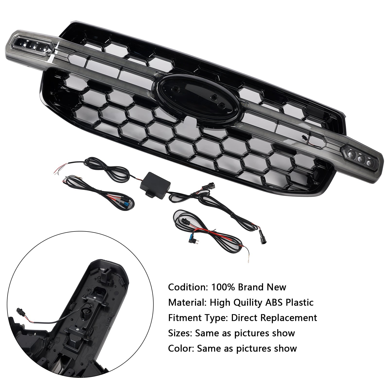 Ford Everest Next Gen T9 2023-2024 Grid del paraurti anteriore 2023-2024