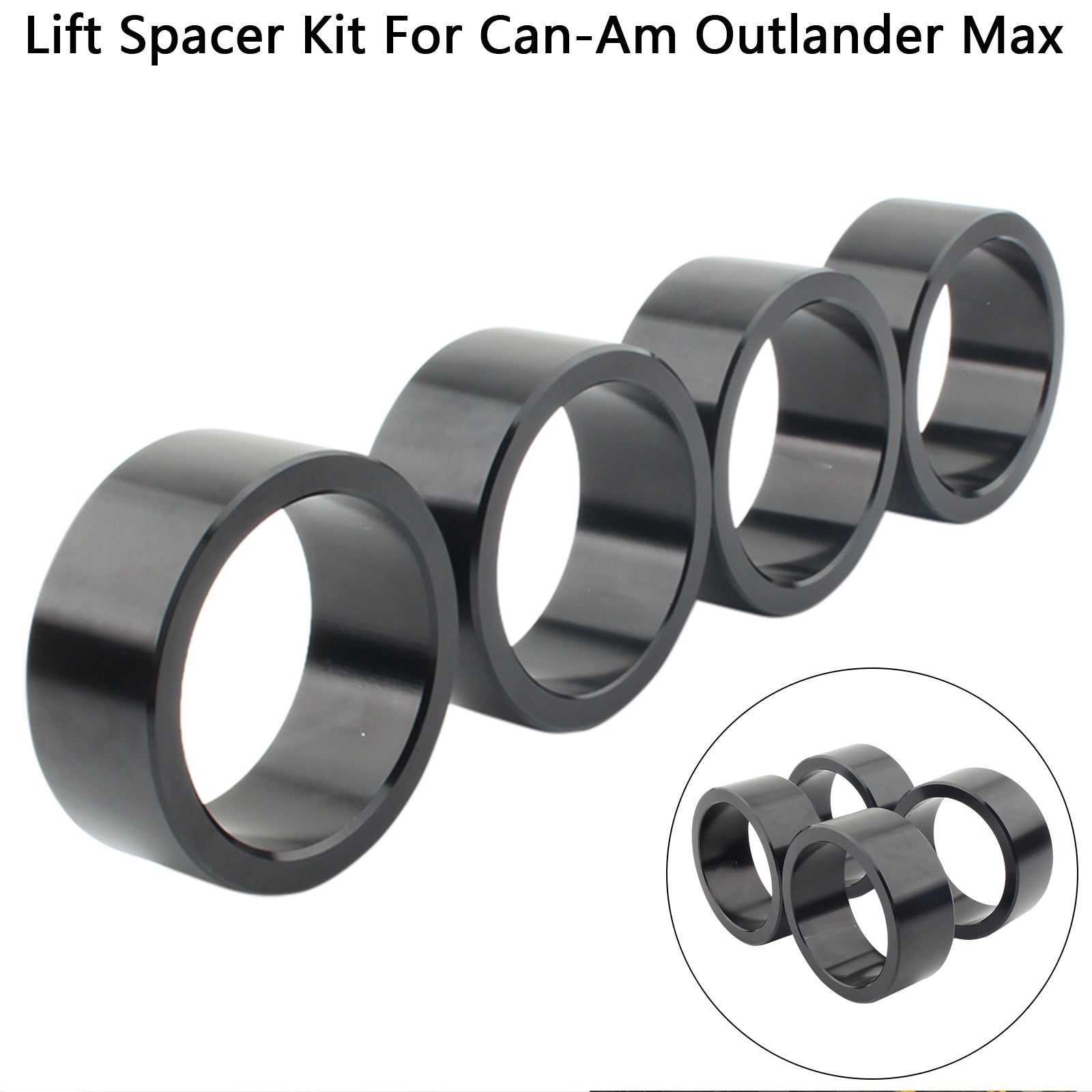 Kit d'entretoises de levage pour Can-Am Outlander Max 1000/1000R/400/500/570/650/800/850