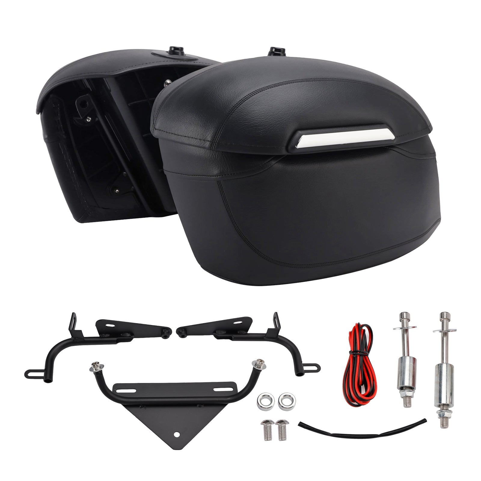 Support de sacoche noir pour Sportster 883 1200 X48 (2004-2025)