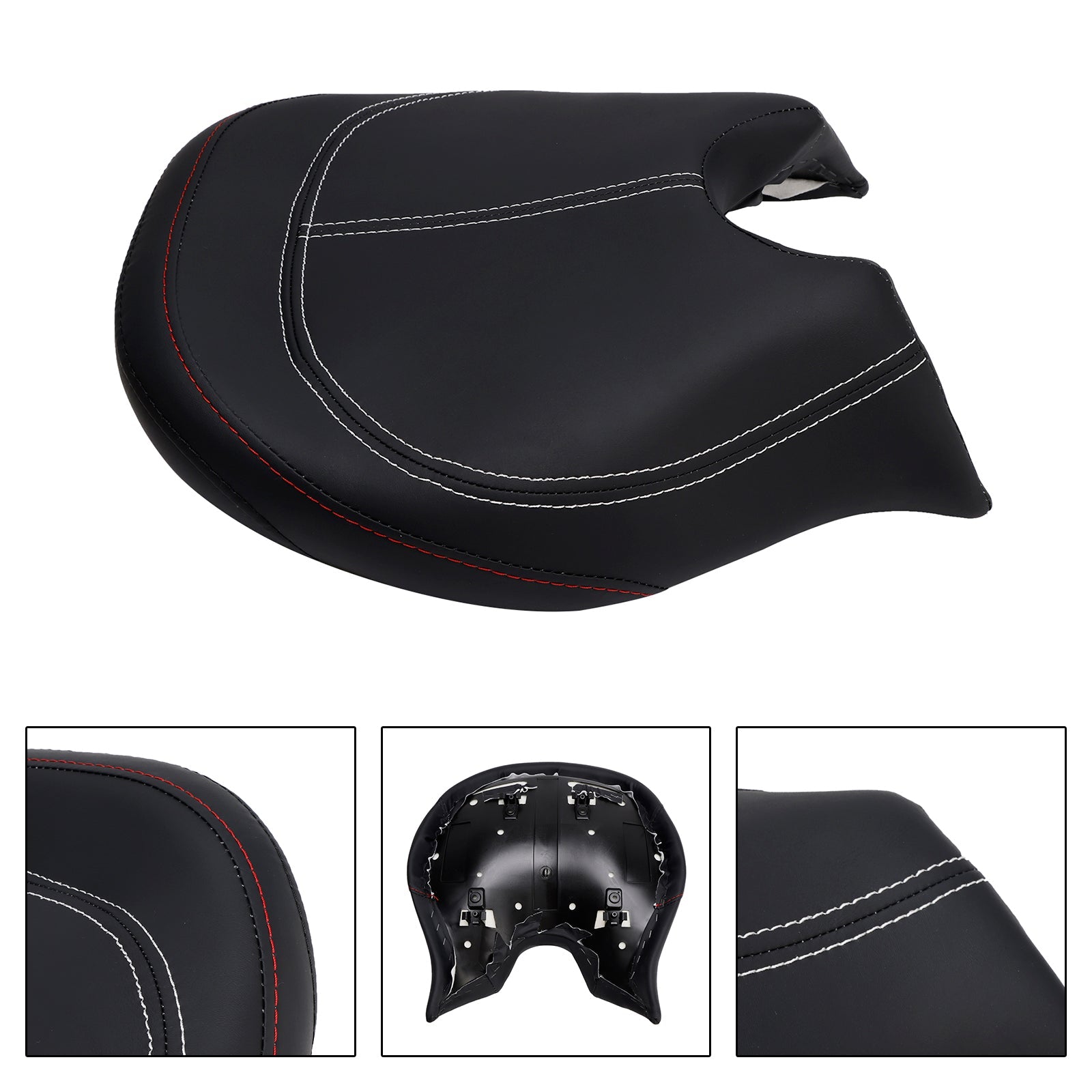 Selle avant Raider noire pour conducteur et passager Can-Am Ryker 600/900 (2019-2023)