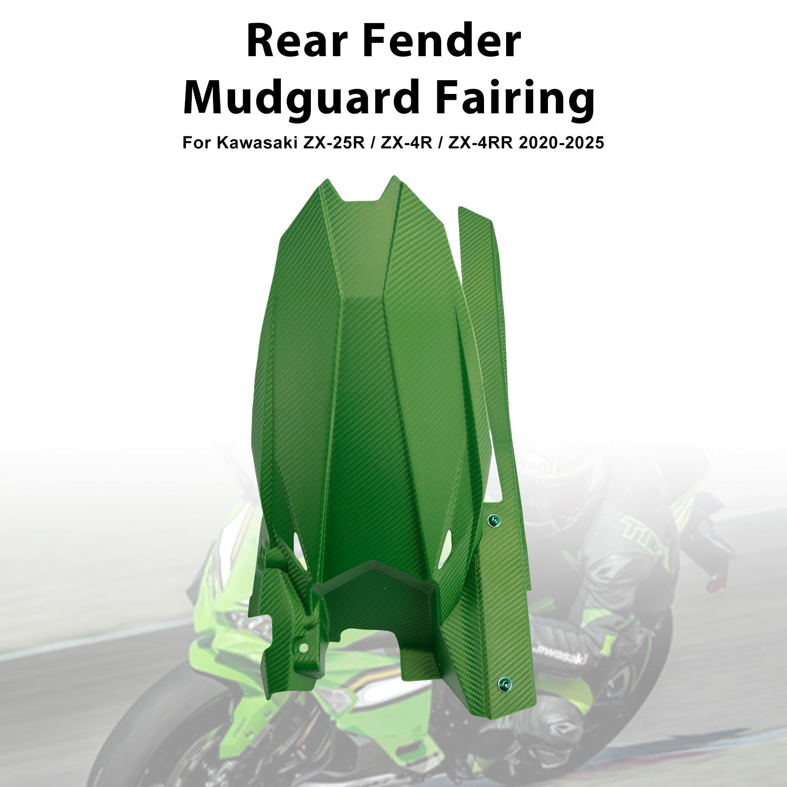 Parafango posteriore per Kawasaki ZX-25R, ZX-4R e ZX-4RR (2020-2025)