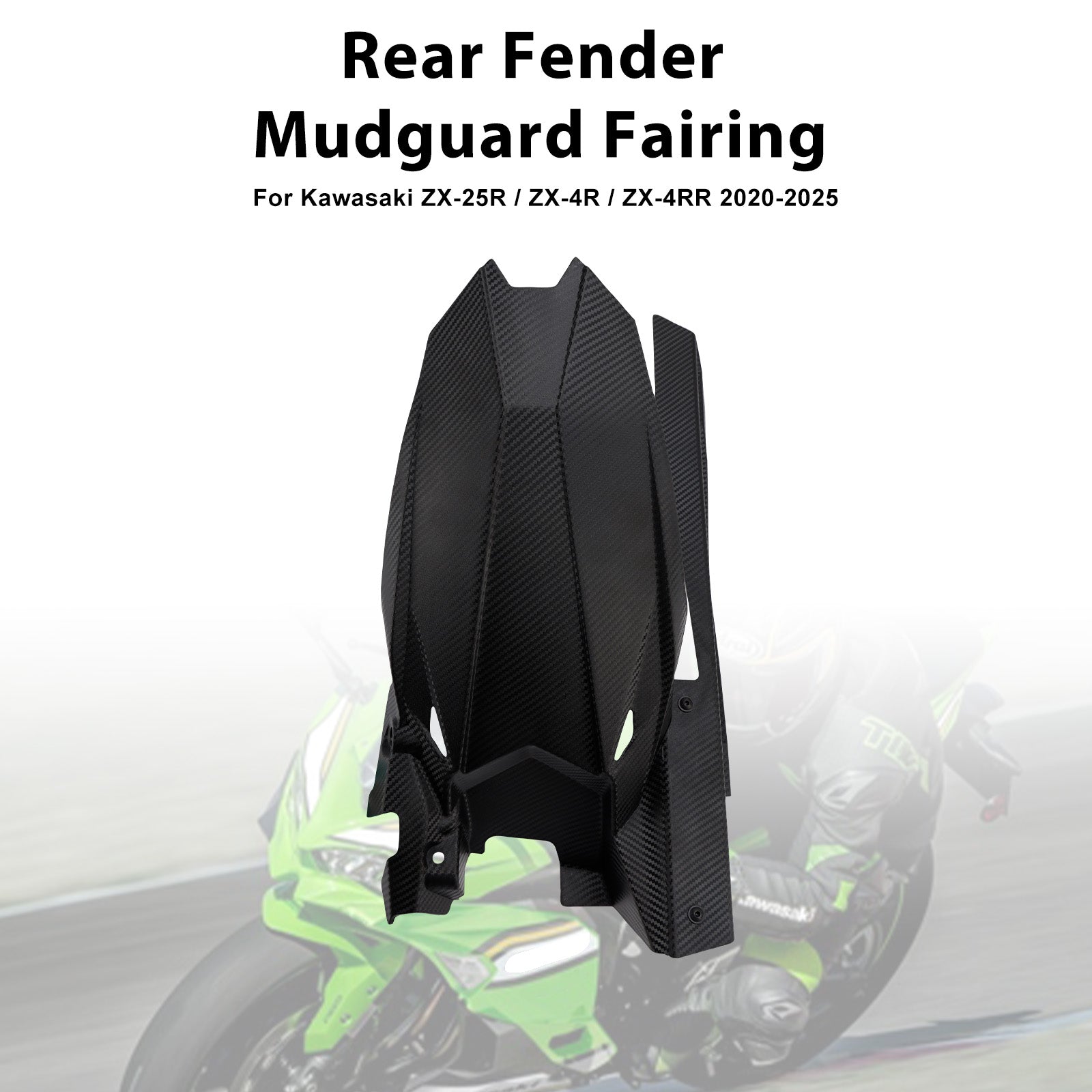 Parafango posteriore per Kawasaki ZX-25R, ZX-4R e ZX-4RR (2020-2025)