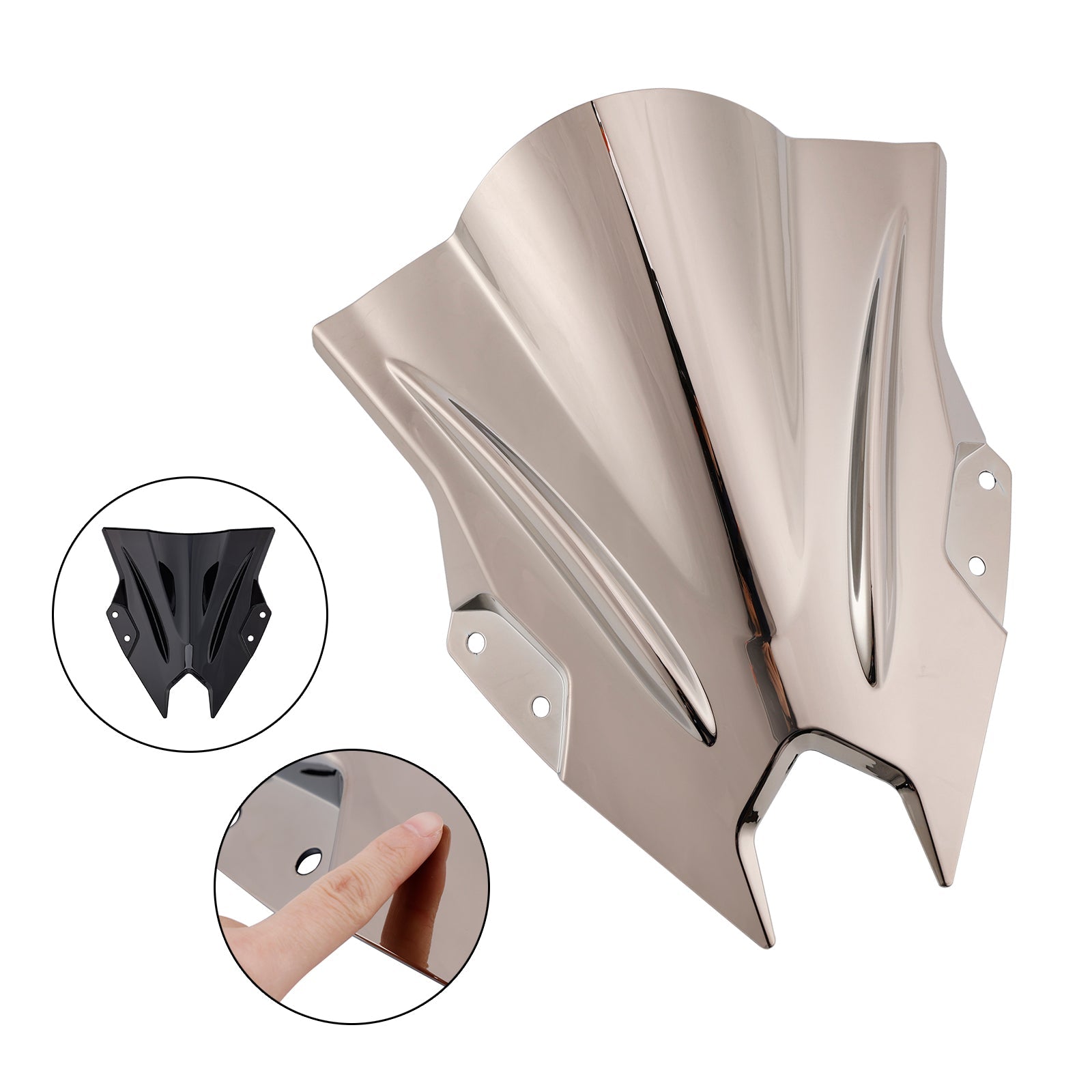 Szybka przednia dla Kawasaki Ninja 500 EX500R 2024-2025