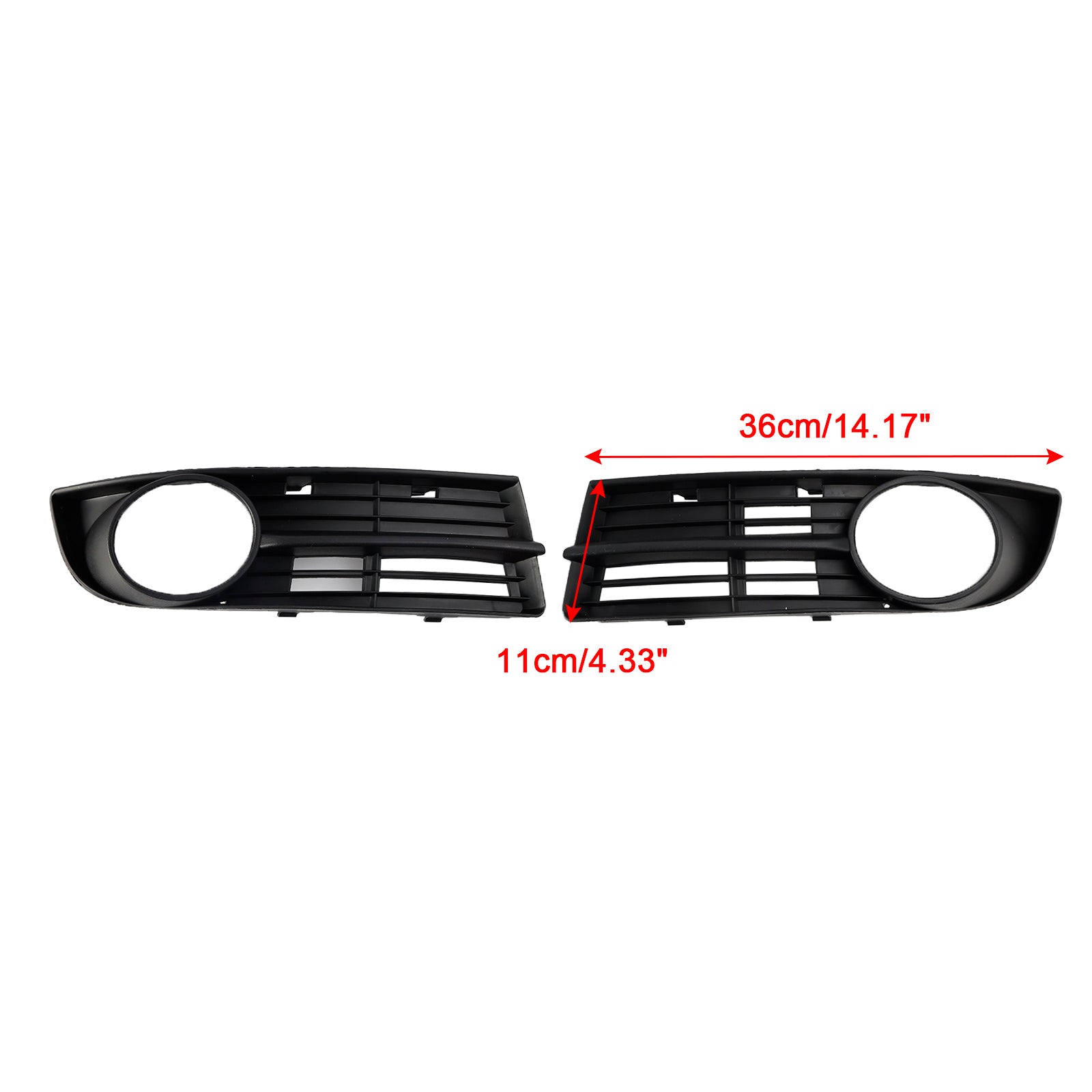 Cache Phare Antibrouillard Avant Pour VW Caddy Et Touran (2011-2015) - Réf. 1T0853665P/66P - En ABS, Non Peint - 9