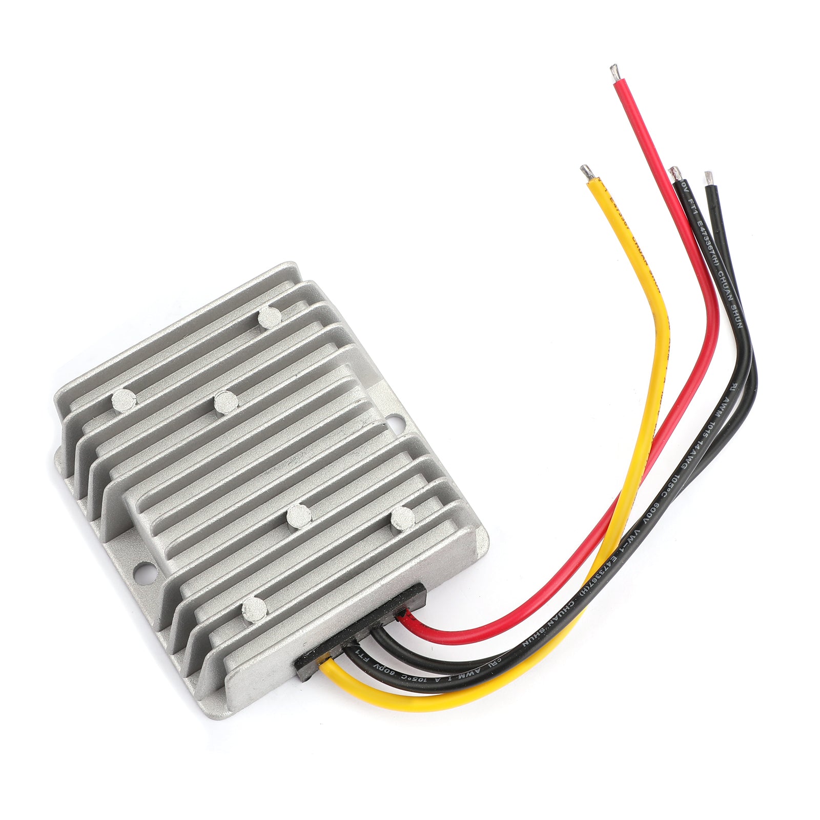 Imperméable Régulateur Convertisseur Tension 36/48V-12V Alimentation Module 25A