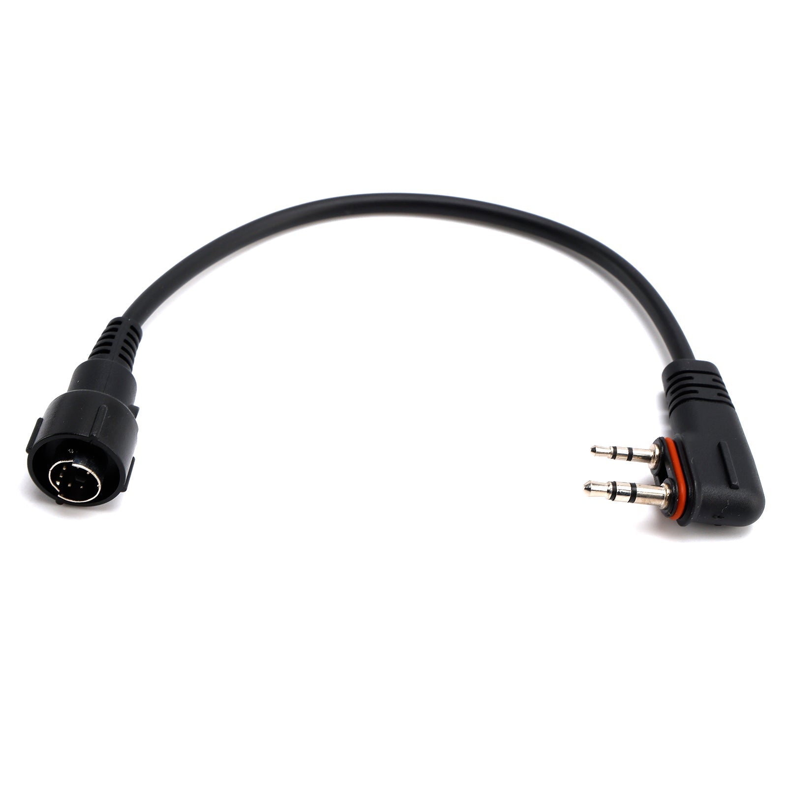 Écouteur intra-auriculaire transparent à tube d'air 102B avec câble A24 pour ICOM A25CE A25N A24
