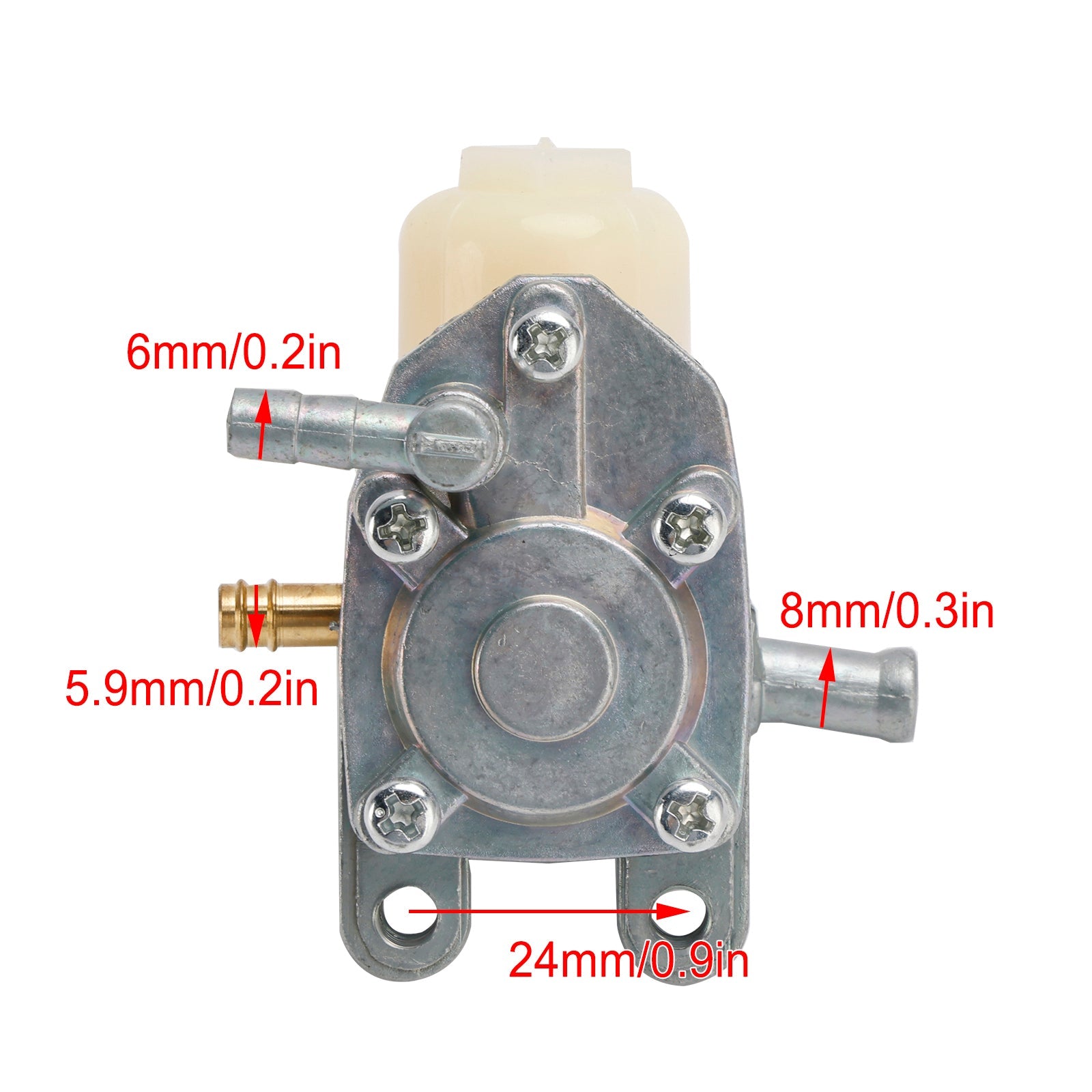 Tocca del serbatoio del carburante PETCock per Kreidler ATV Mustang 50 43500-SK9-00