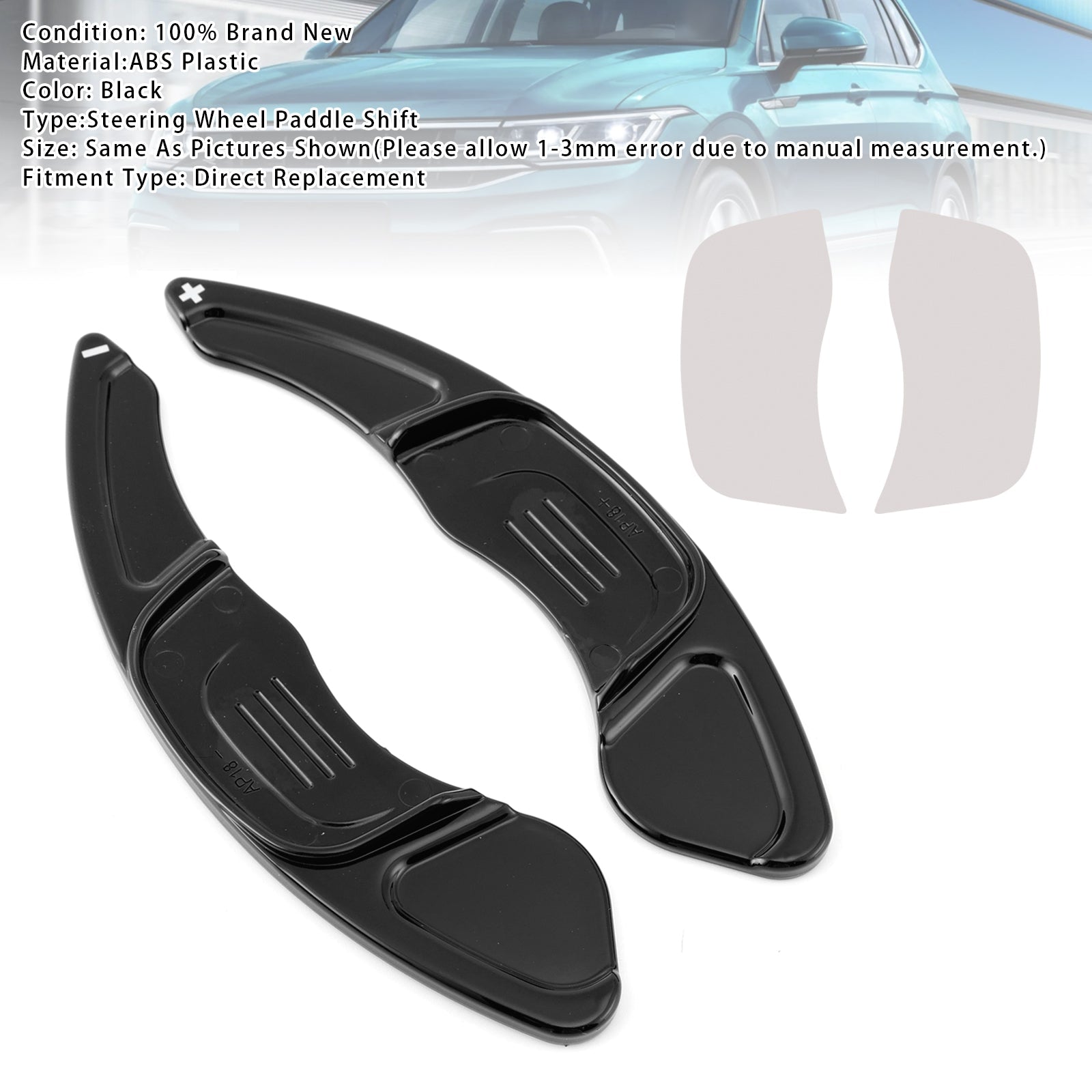 Verlenging van snelheidsverandering Pallets stuurwiel voor VW Golf 7 T-ROC