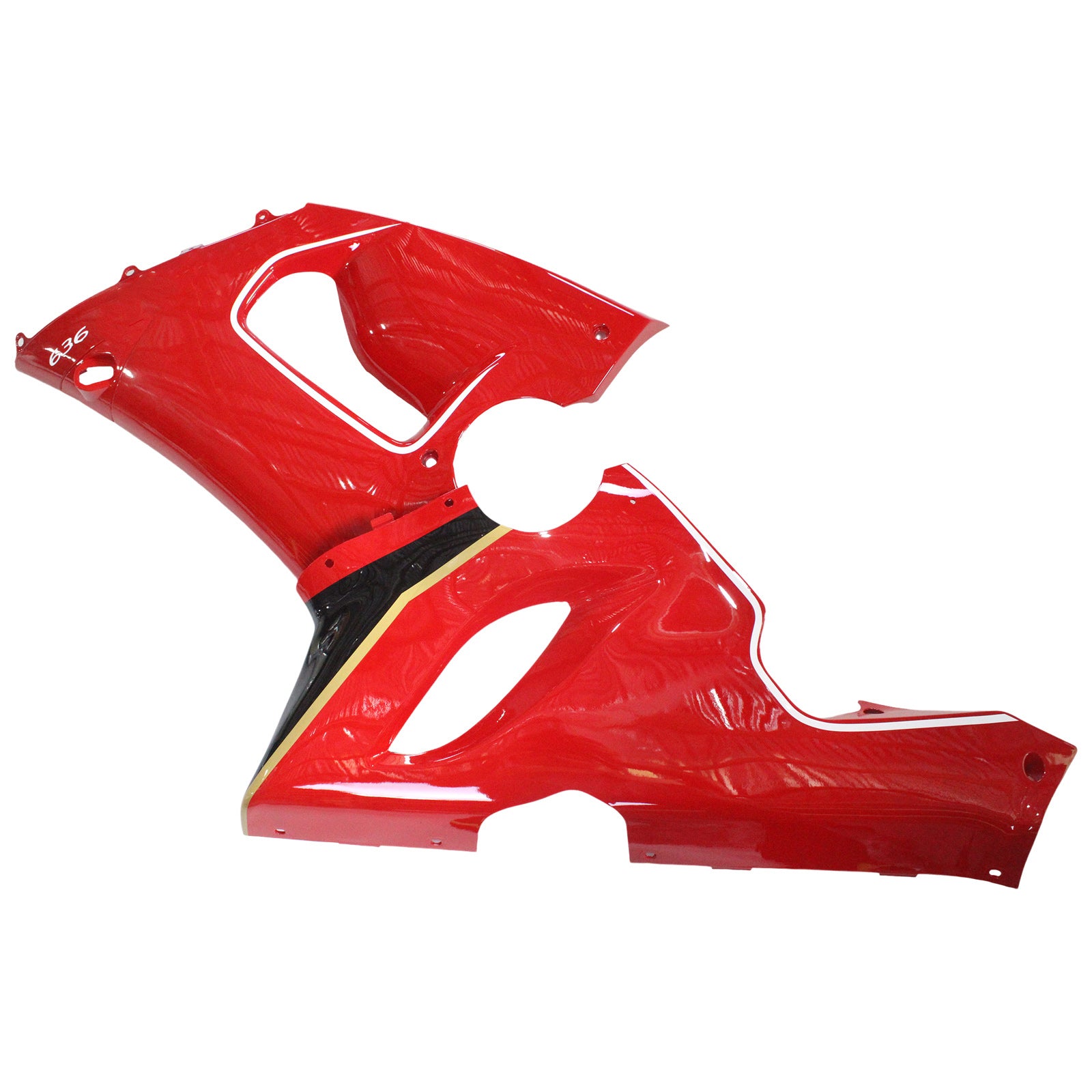 Kit de carénage par injection, carrosserie en plastique ABS, compatible avec Kawasaki ZX6R 636 2005-2006