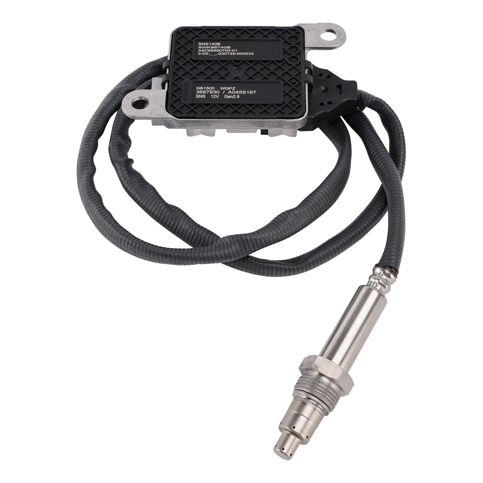 Gornji senzor NOx za Cummins ISX Diesel 13-18 5WK96740B 4326870 3687930