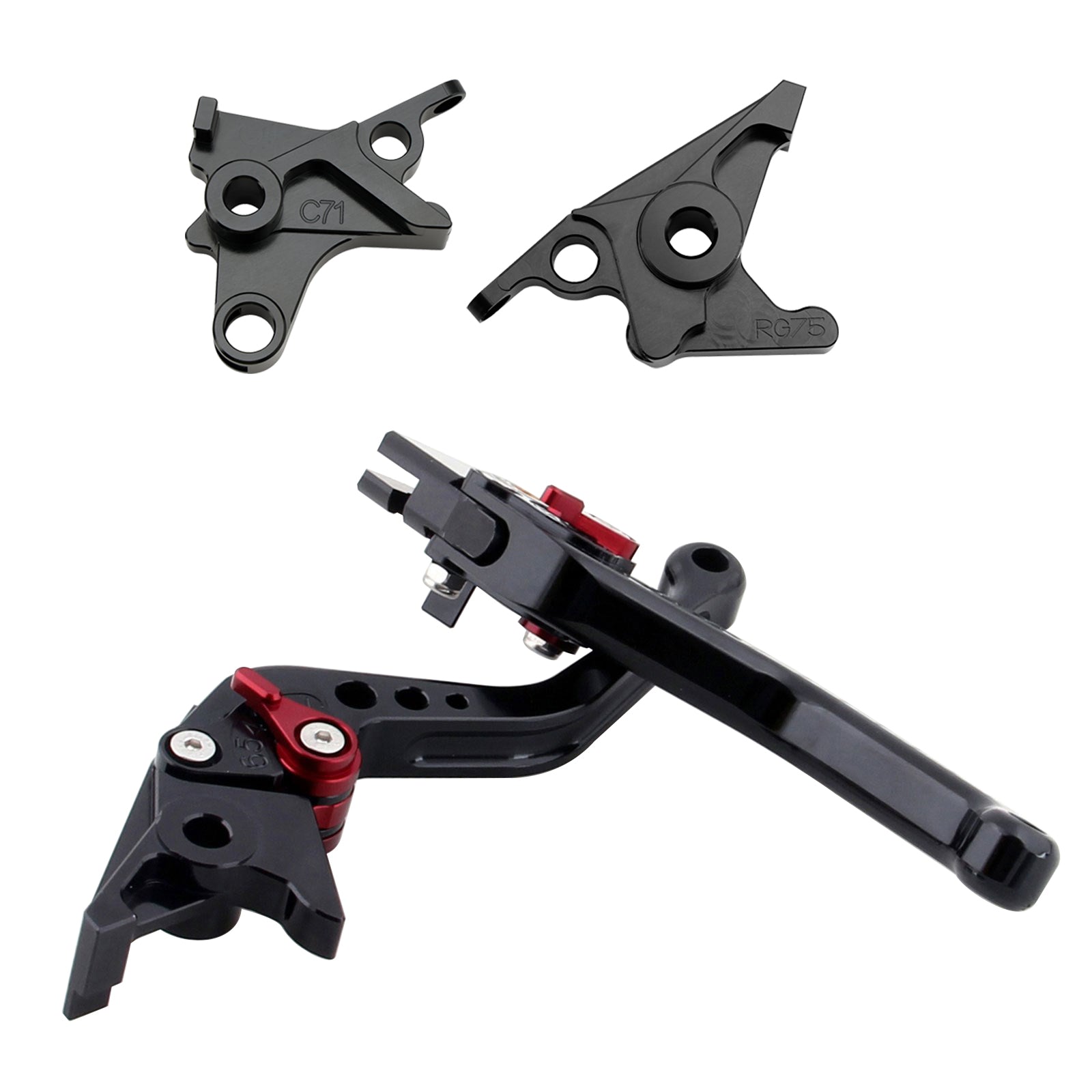 Levier de frein et d'embrayage court pour BMW R NINE T / PURE / RACER 2017-2023