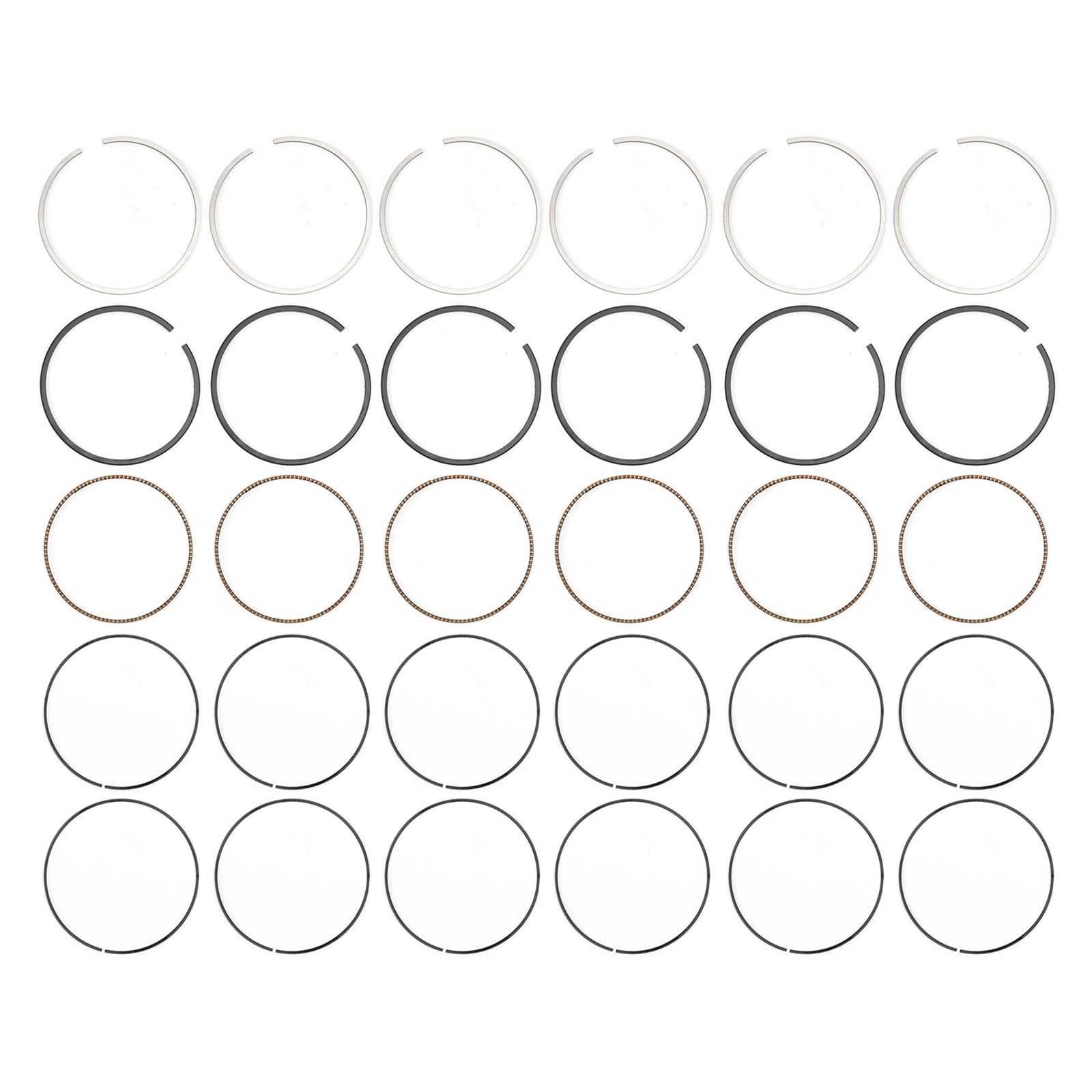 Kit de révision et de reconstruction du moteur RAM C/V 3,6 L 3 604 cc 220 CID V6 FLEX DOHC 3,6 L 2012-2015 5184088AF H1517CPA